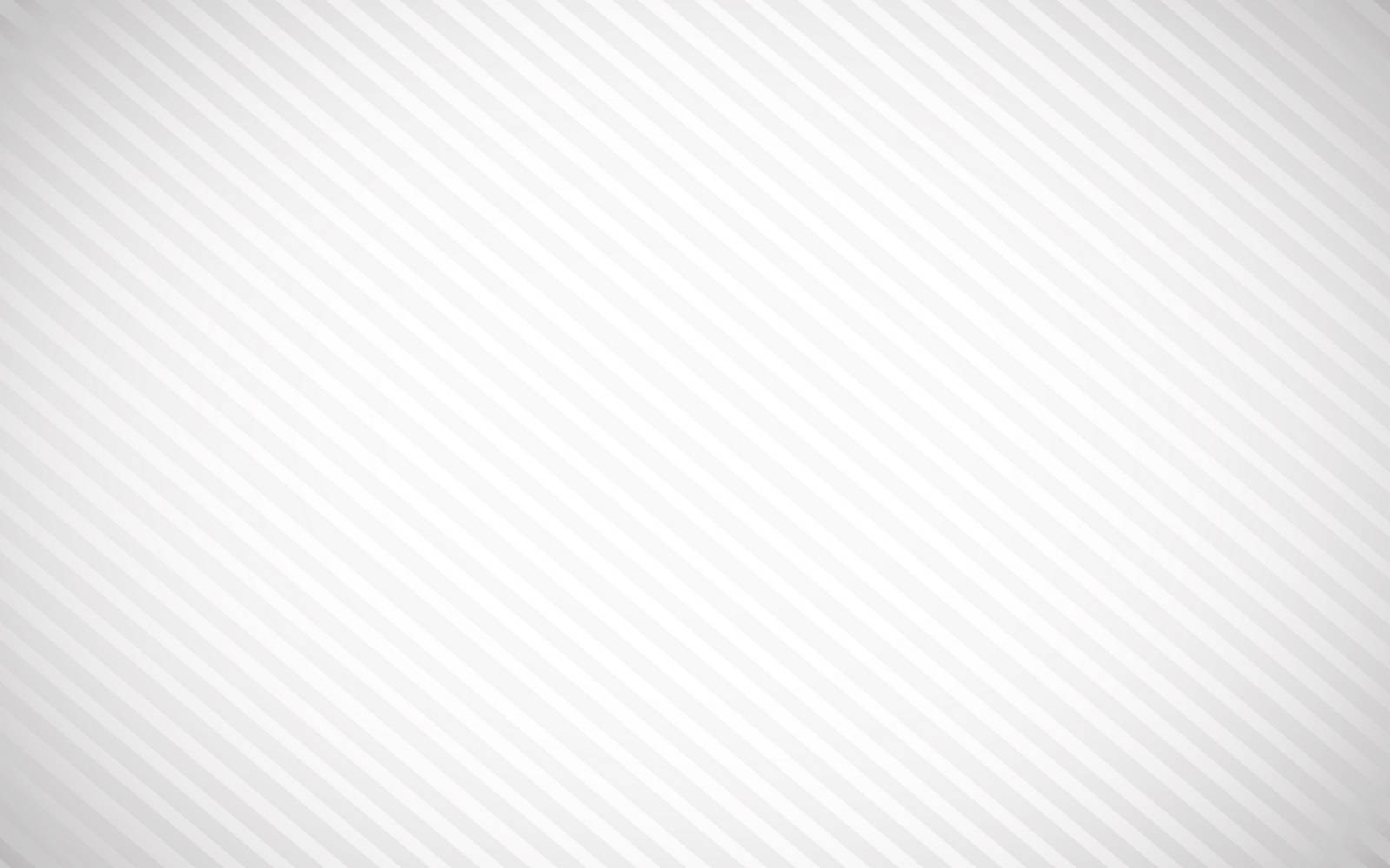 White Full Screen 桌布 壁紙 — 極簡風格桌布，帶有柔和的對角灰色條紋，邊緣漸變為白色。