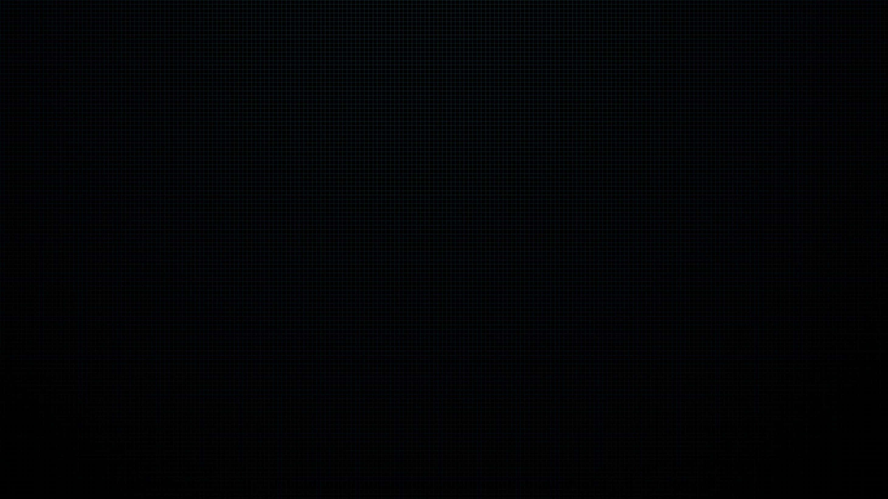 Black Solid 桌布 壁紙 — 極簡黑色背景，帶有在黑暗中幾乎看不見的細微網格圖案。