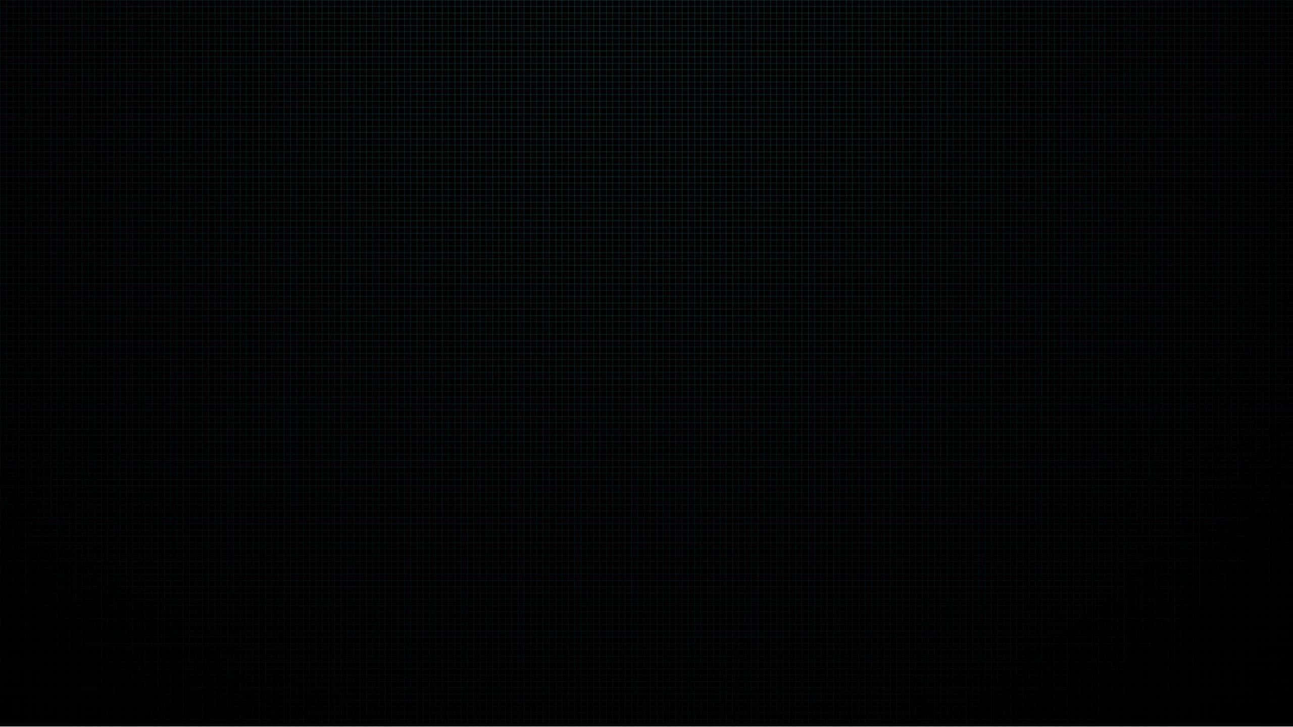 Pitch Black 桌布 壁紙 — 極簡黑色背景，帶有在黑暗中幾乎看不見的細微網格圖案。