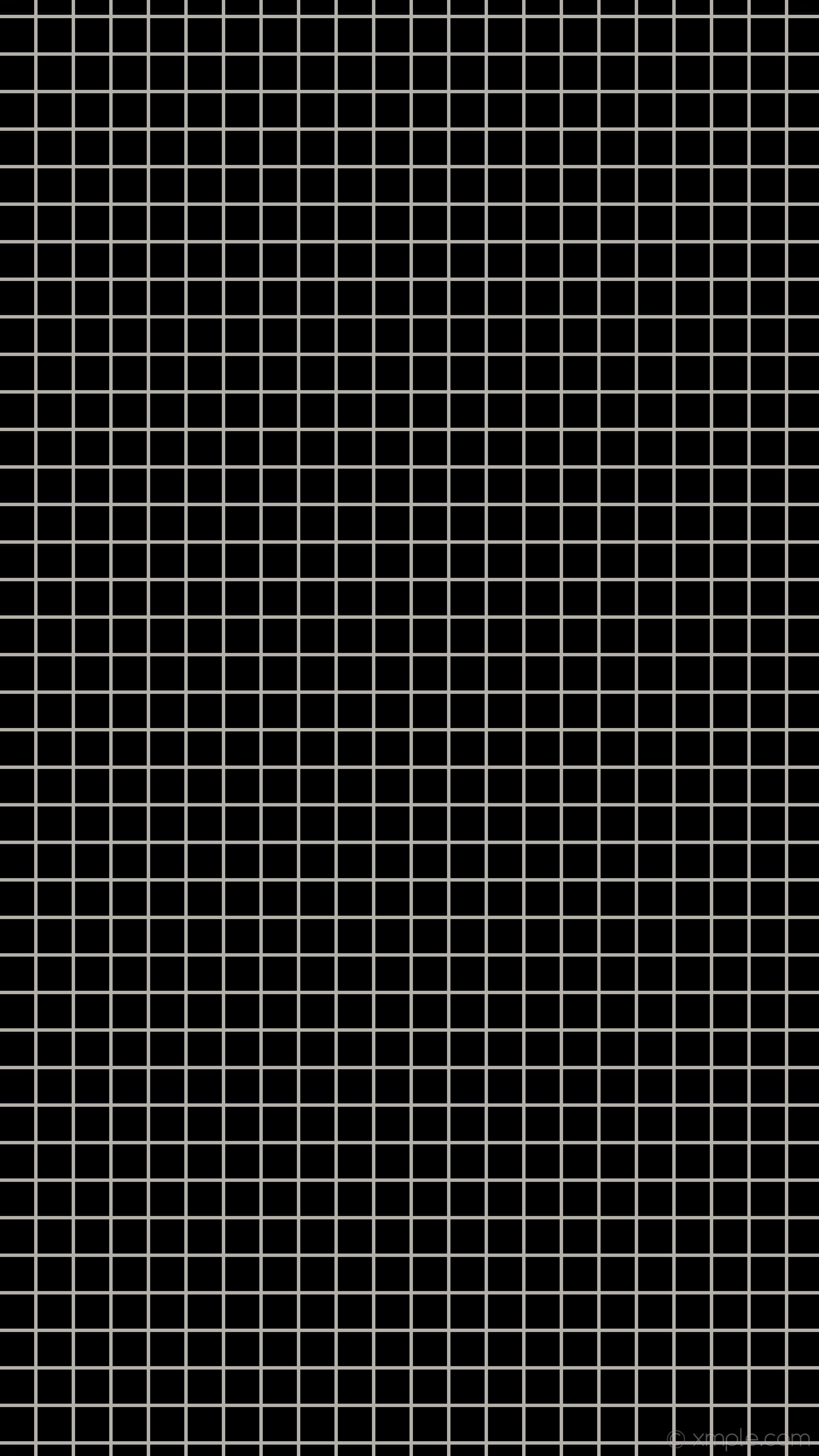 grid 桌布 壁紙 — 極簡黑色背景，精確的白色網格圖案覆蓋整個畫面。