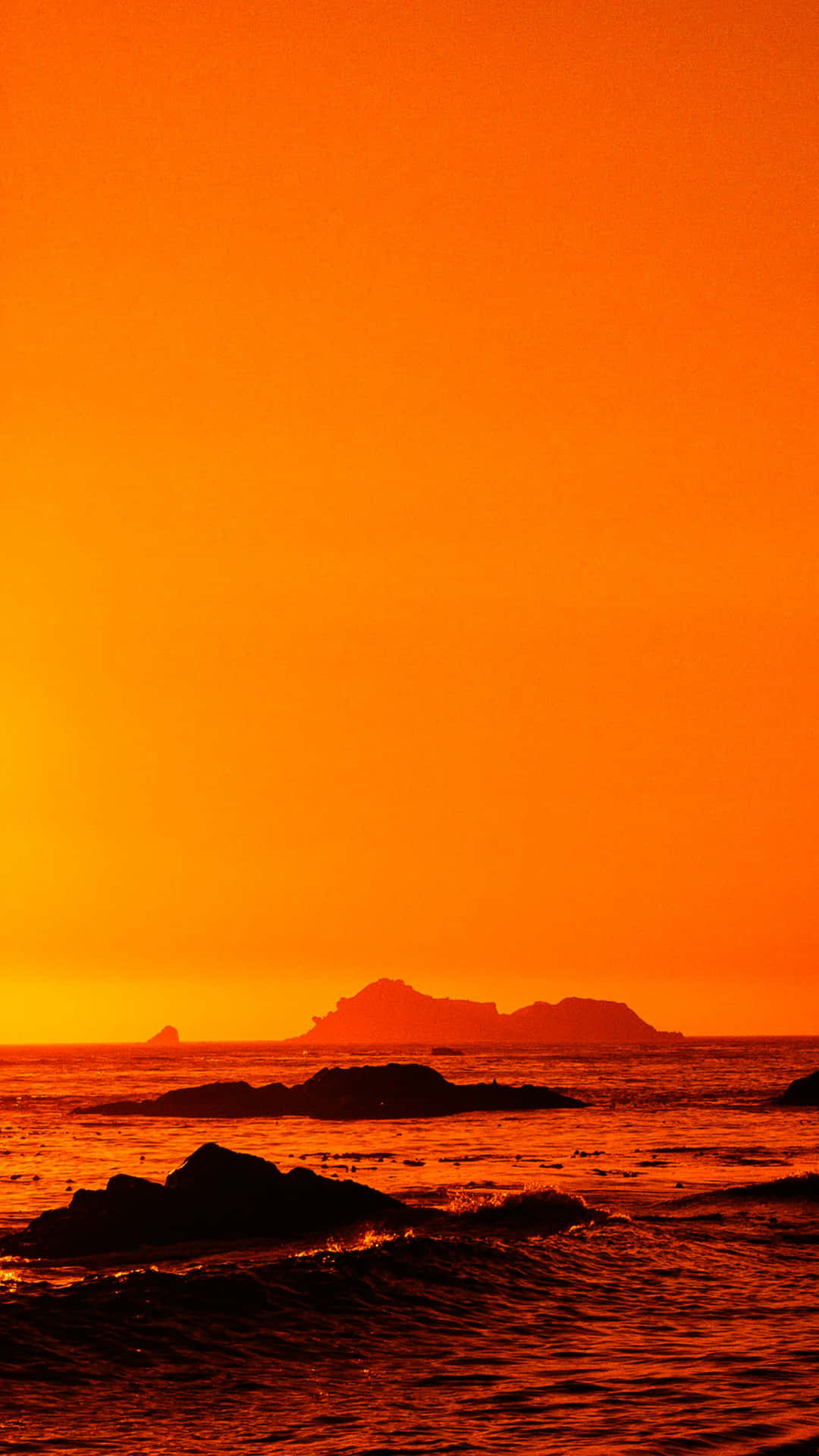 橘色 2160 x 3840 背景 壁紙