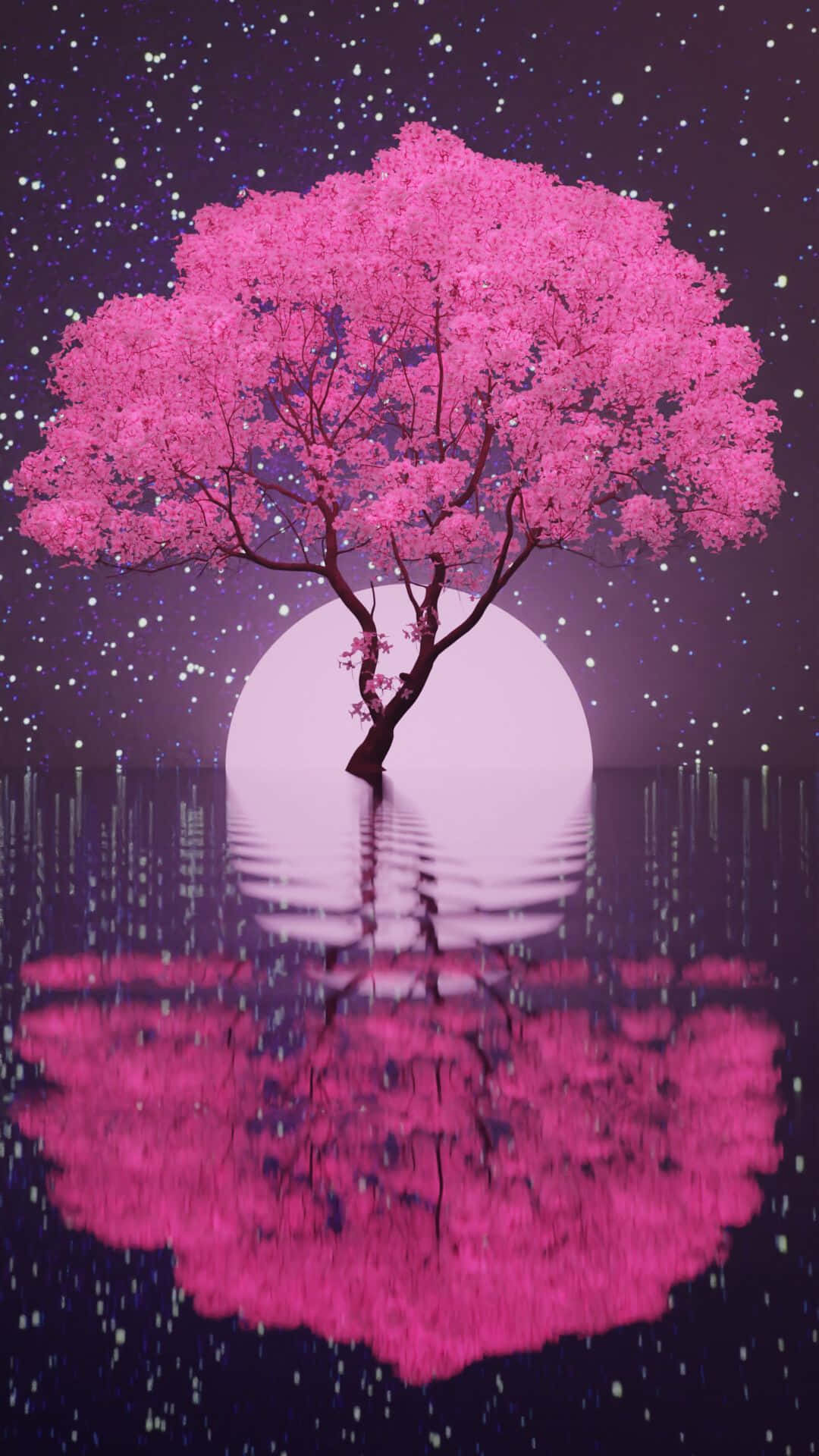 櫻花背景 壁紙