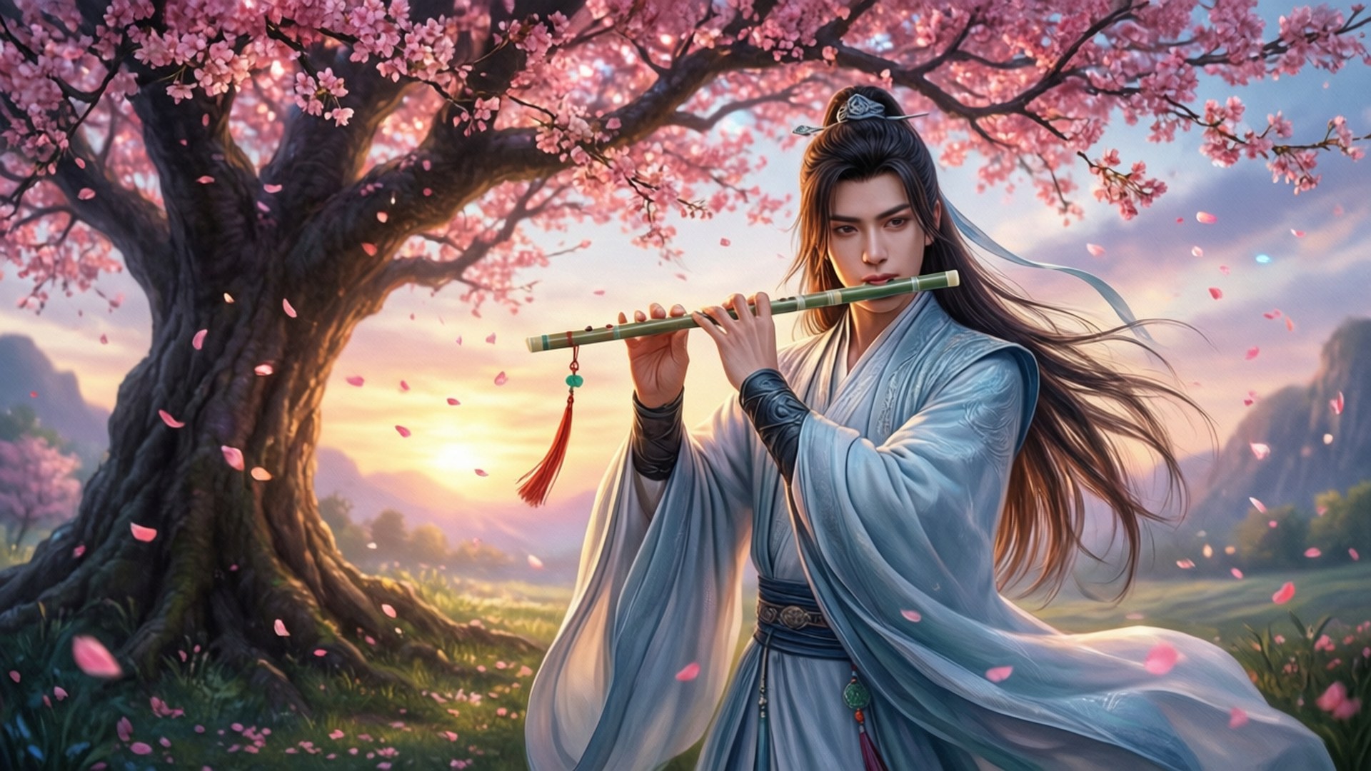 櫻花魏無羨 壁紙