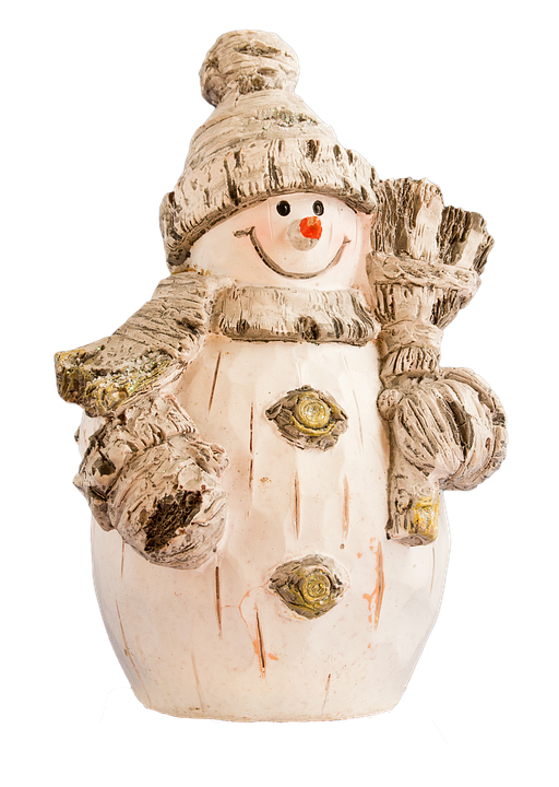 歡樂雪人擺飾 壁紙