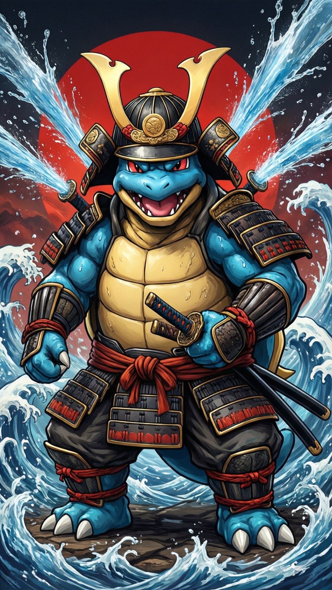 武士水箭龜 壁紙