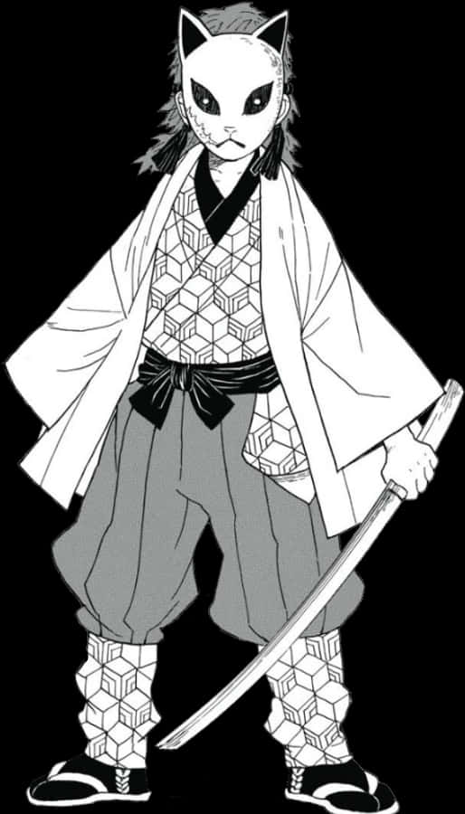 武士貓漫畫角色 壁紙