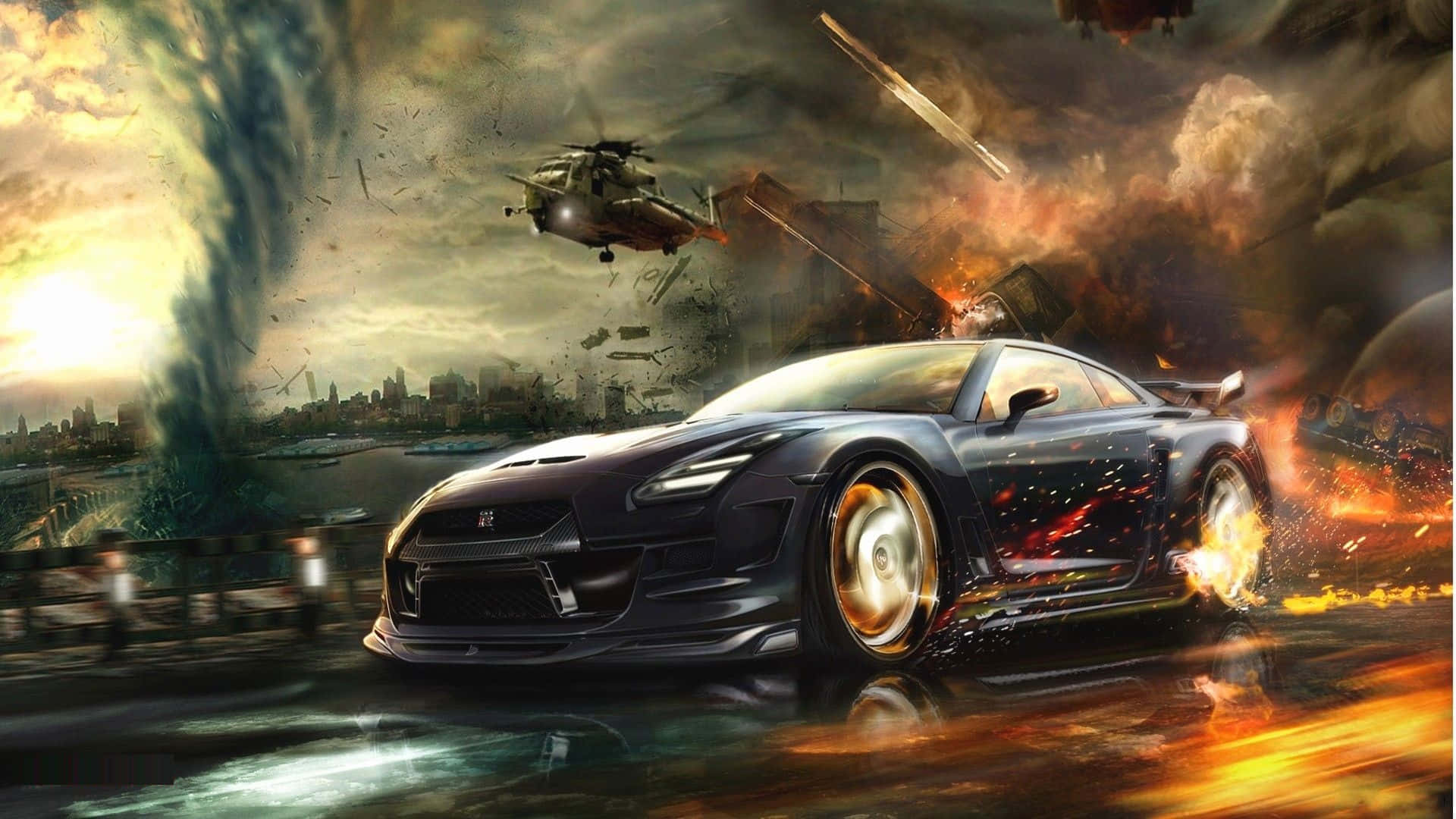 汽車背景 壁紙