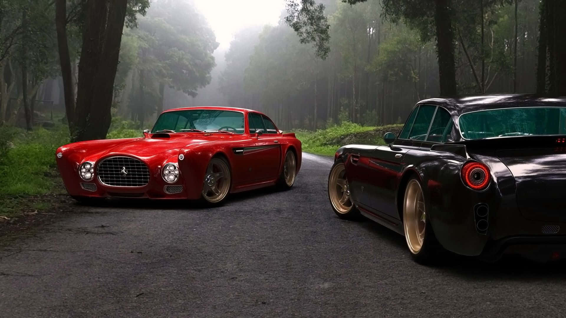 汽車背景 壁紙
