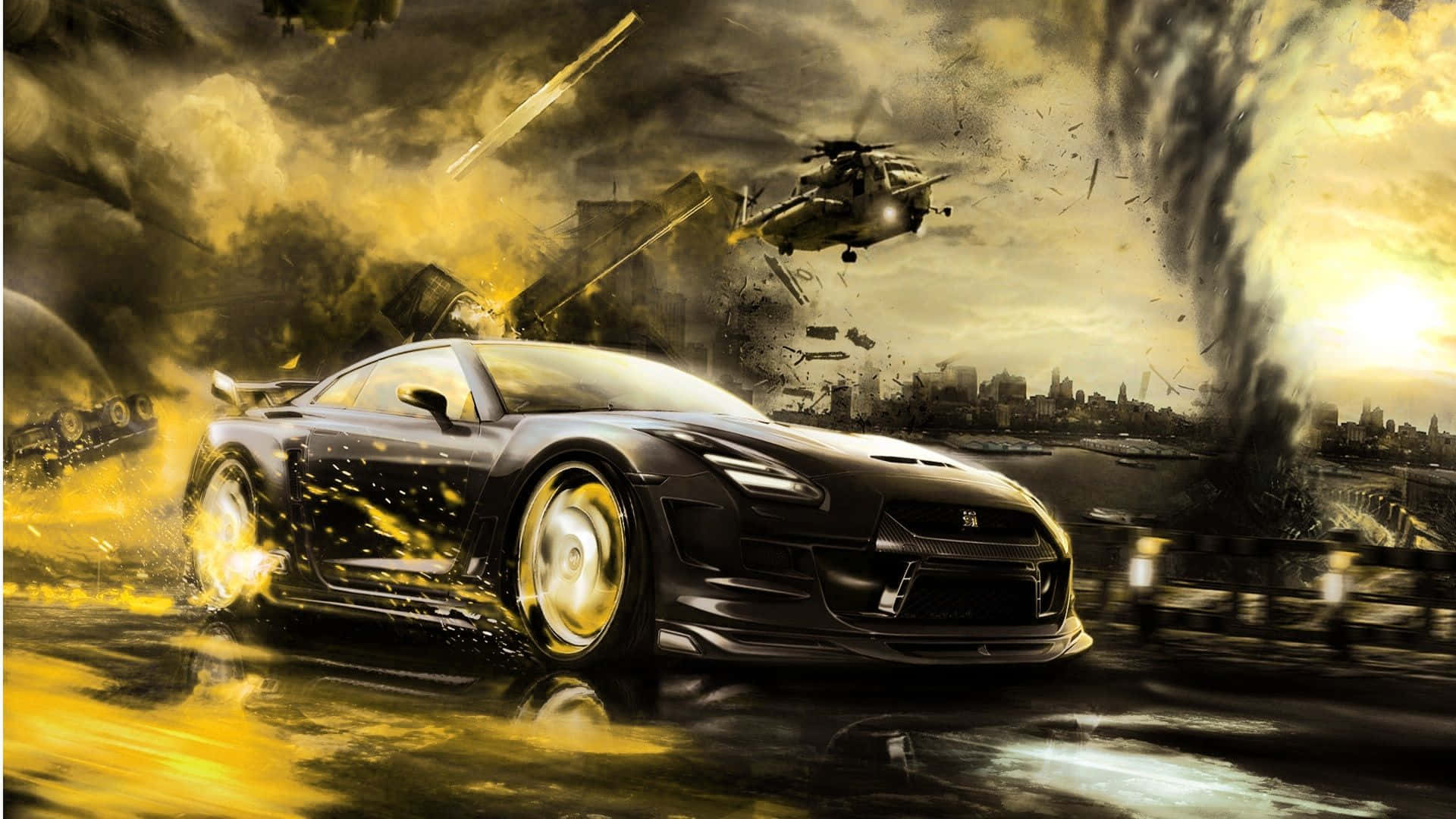 汽車背景 壁紙