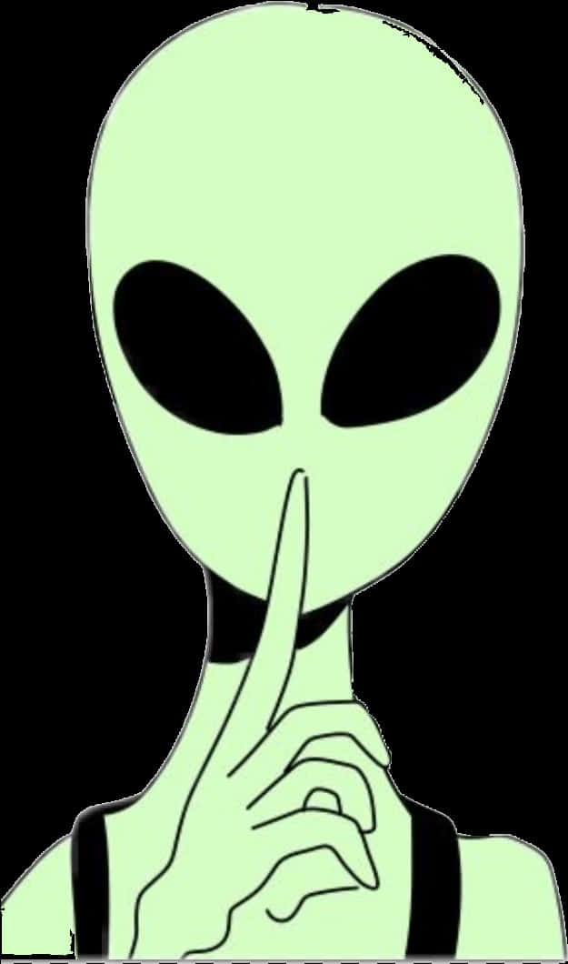 沉默外星人姿勢 壁紙