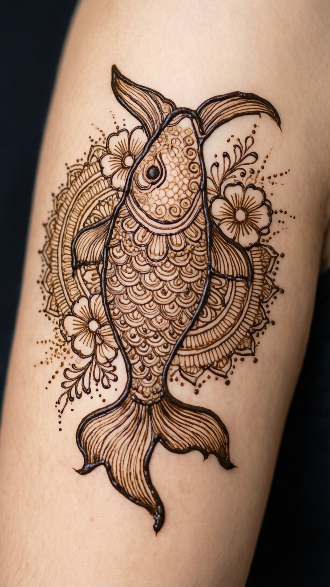 海娜雙魚座曼陀羅 壁紙