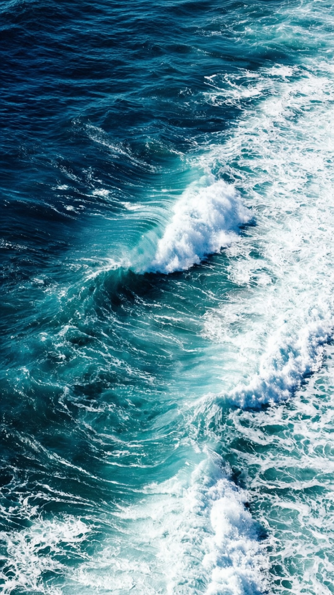 海洋波浪抽象 壁紙
