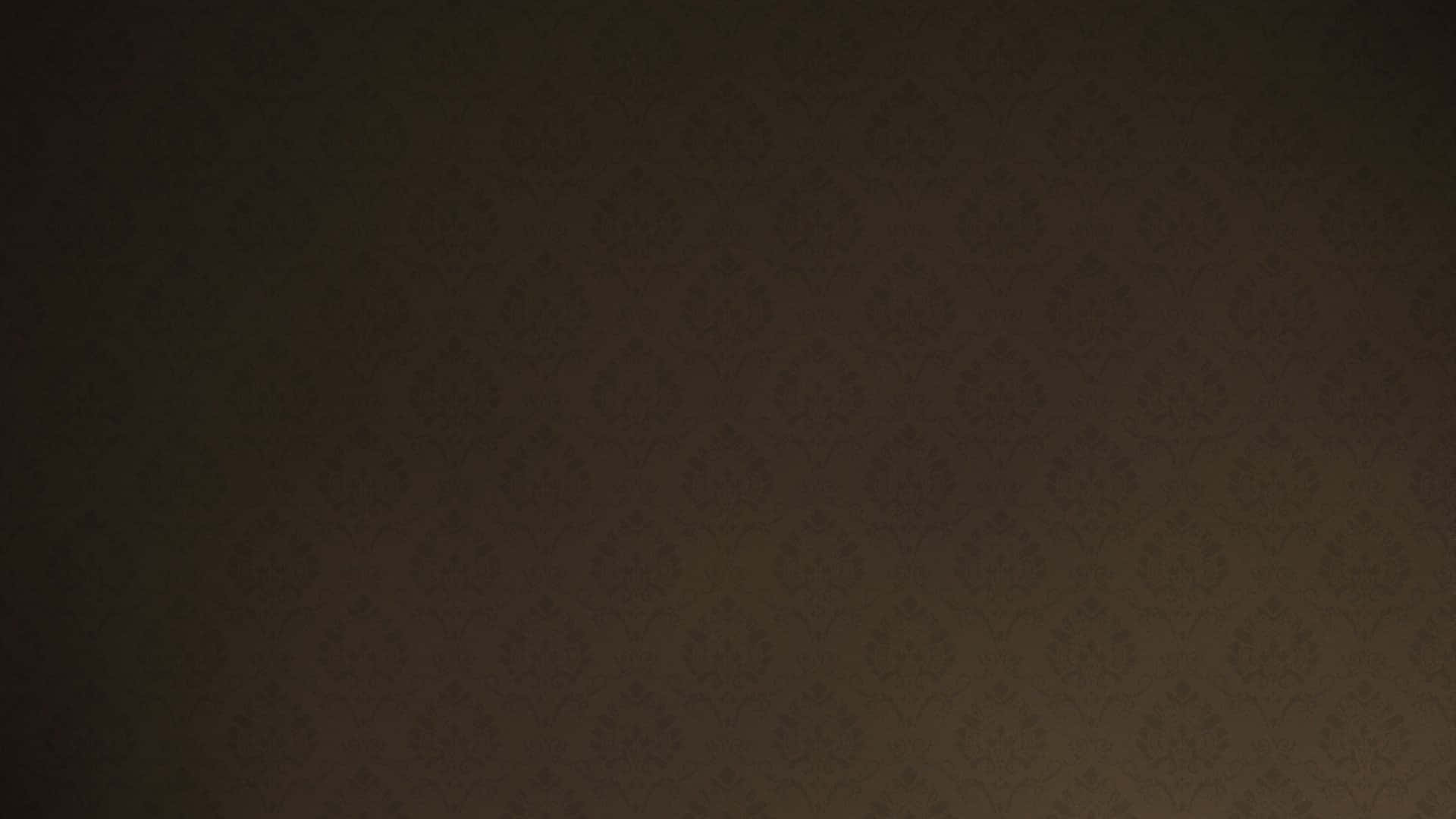 Dark Brown 桌布 壁紙 — 深棕色壁紙，帶有細膩重複的大馬士革圖案和柔和漸變燈光。