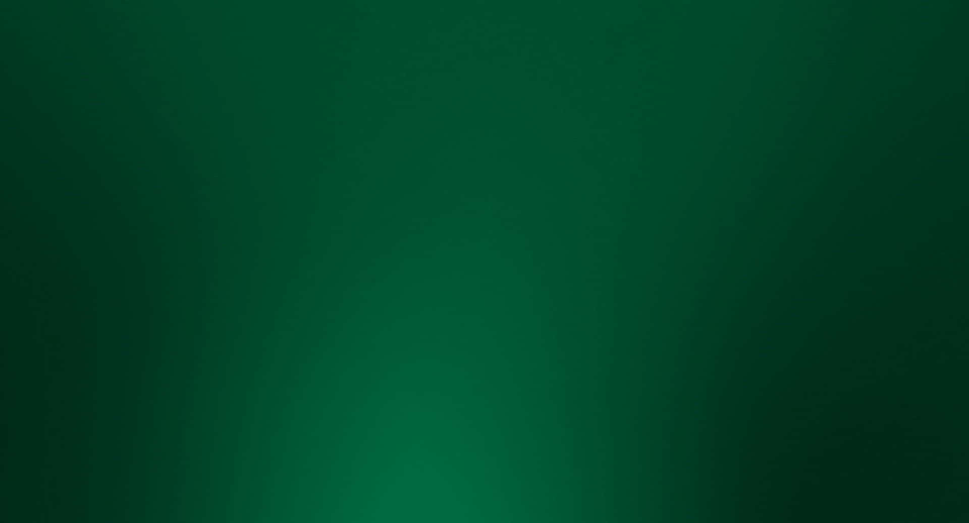 Plain Dark Green 桌布 壁紙 — 深森林綠色平滑漸變，邊緣漸變為較深色調。