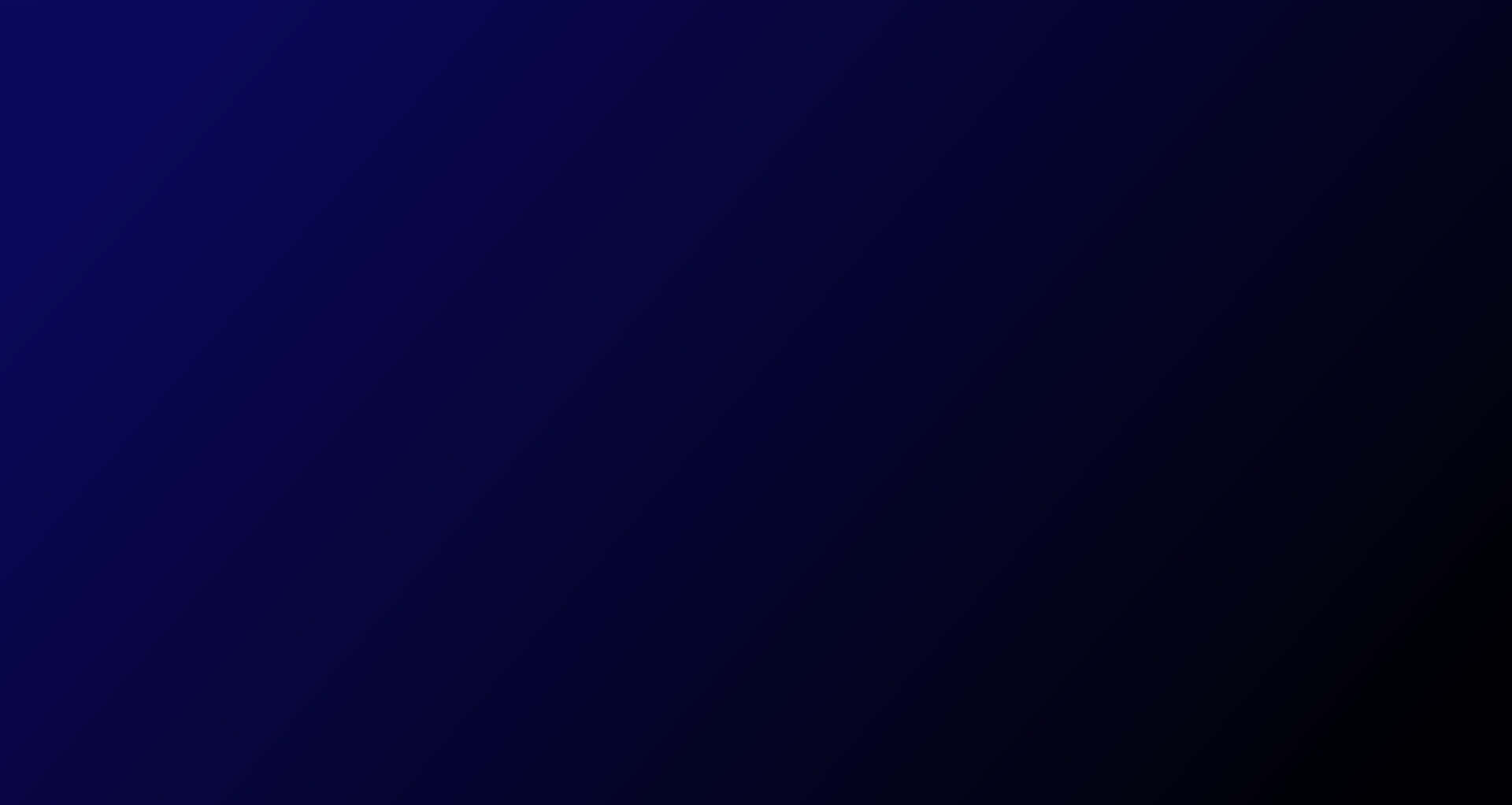 Gradient Blue 桌布 壁紙 — 深海軍藍漸變至黑色，搭配斜紋條紋，營造出時尚現代的抽象背景。