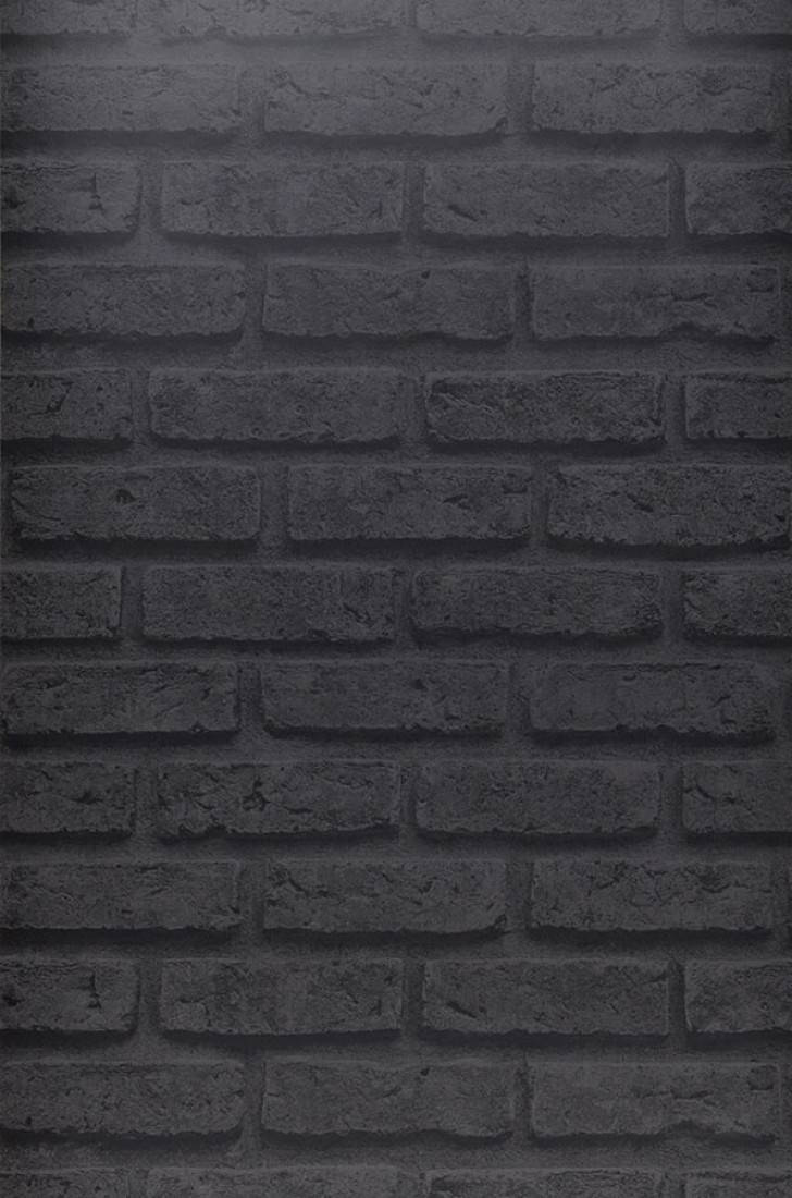 Wall Texture 桌布 壁紙 — 深灰色磚牆的特寫，帶有紋理灰泥和微妙的照明漸變。