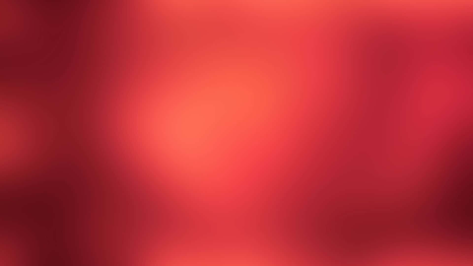 1920x1080 Red 桌布 壁紙 — 深紅色和暖橙色柔和漸變，融合成夢幻般的抽象背景。