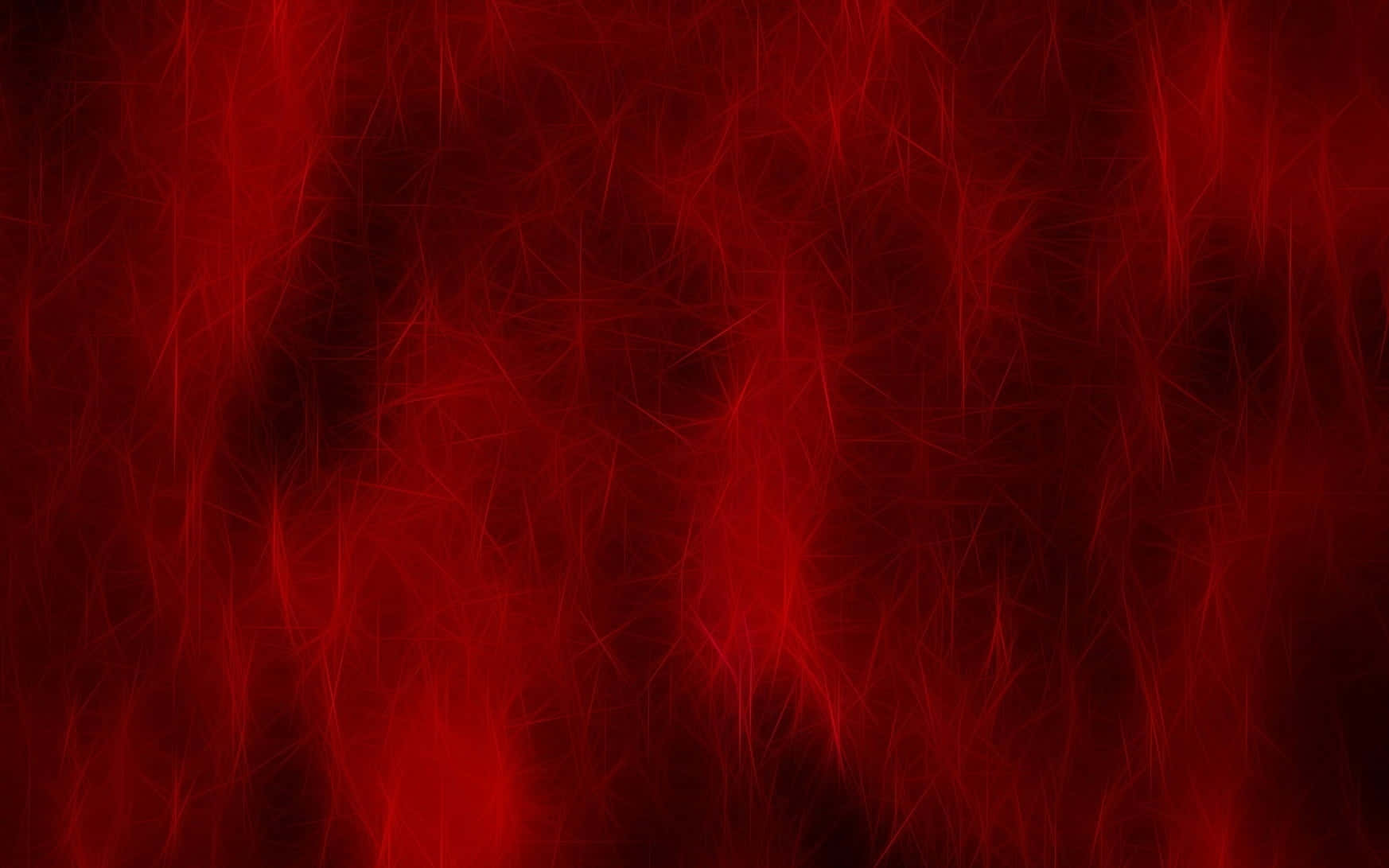 Red Color 桌布 壁紙 — 深紅色抽象背景，帶有發光的絲狀條紋，襯托著黑暗陰影。