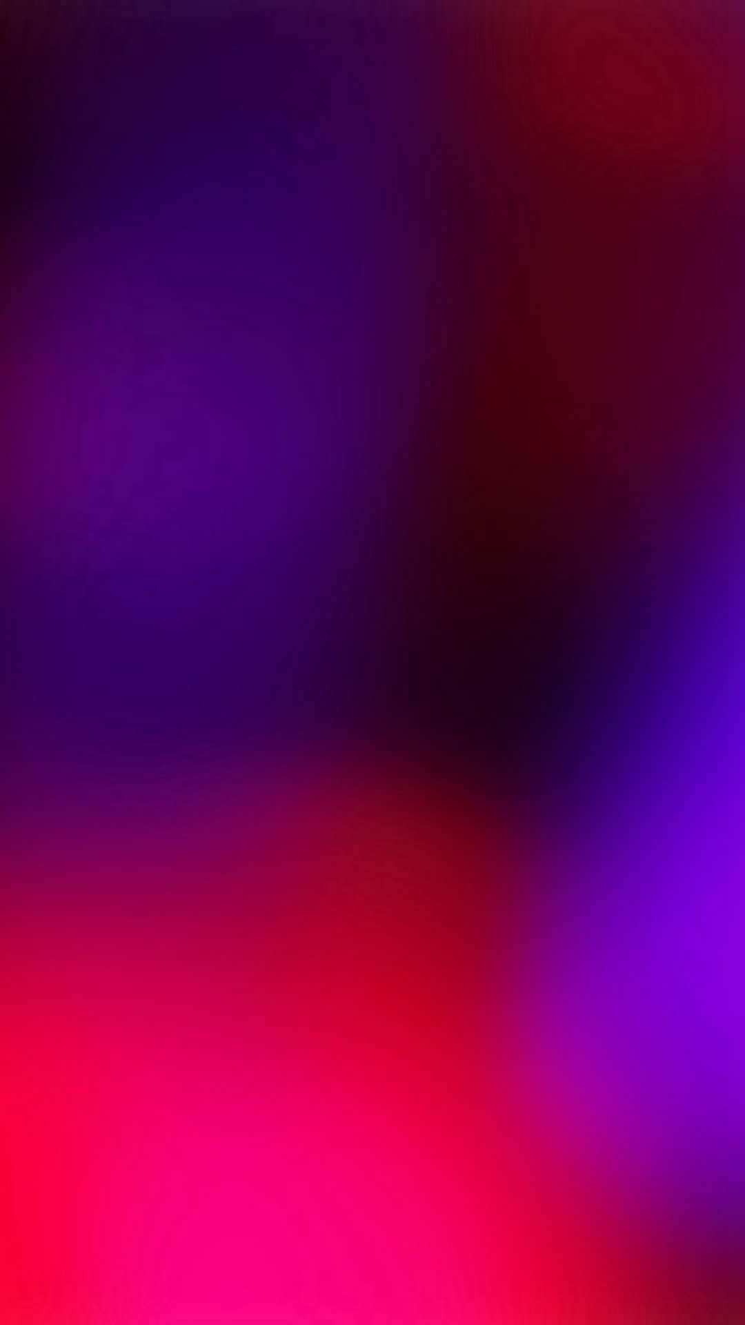 紅色動圖 桌布 壁紙 — 深紫色和電光粉紅的鮮豔漸變，融合成柔和模糊的抽象背景。