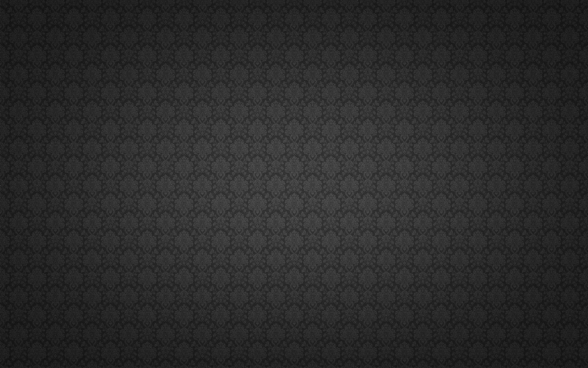 Plain Black Desktop 桌布 壁紙 — 深色紋理壁紙，帶有重複的微妙幾何圖案，單色調。