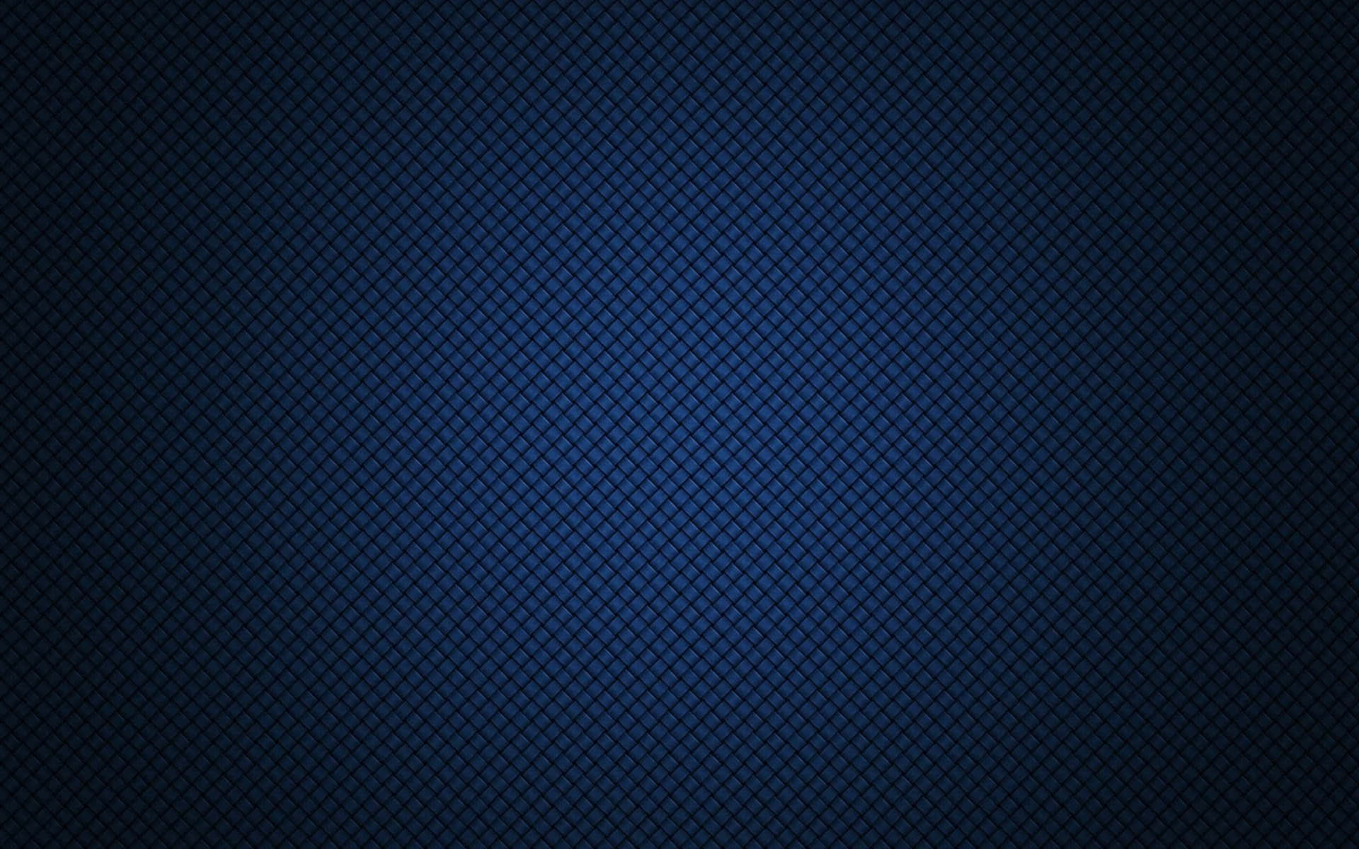Dark Blue Pattern 桌布 壁紙 — 深藍色壁紙，帶有從中心向邊緣漸淡的細微菱形網格圖案。