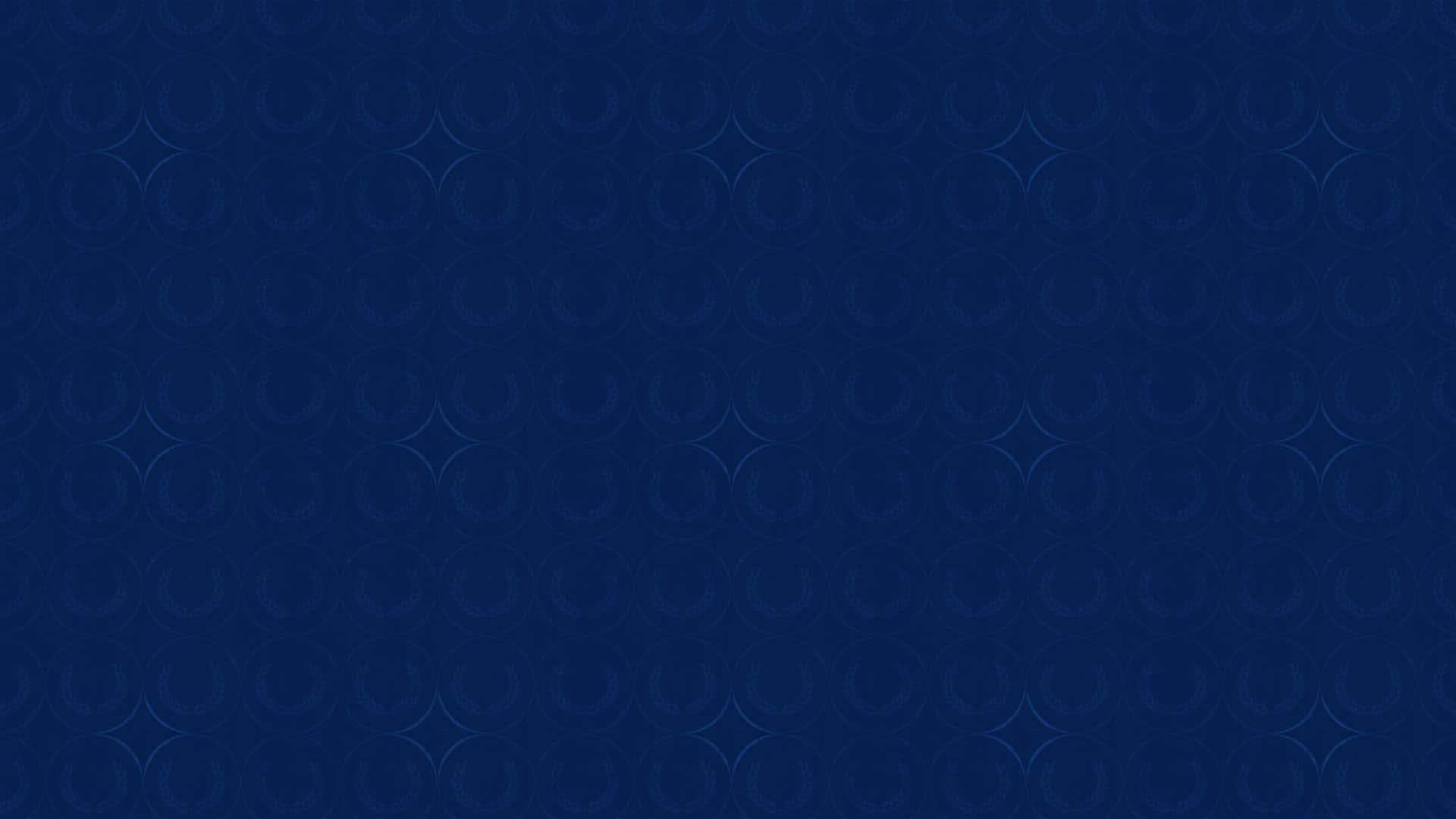 Dark Blue Pattern 桌布 壁紙 — 深藍色壁紙，帶有微妙的重複圓形幾何圖案。