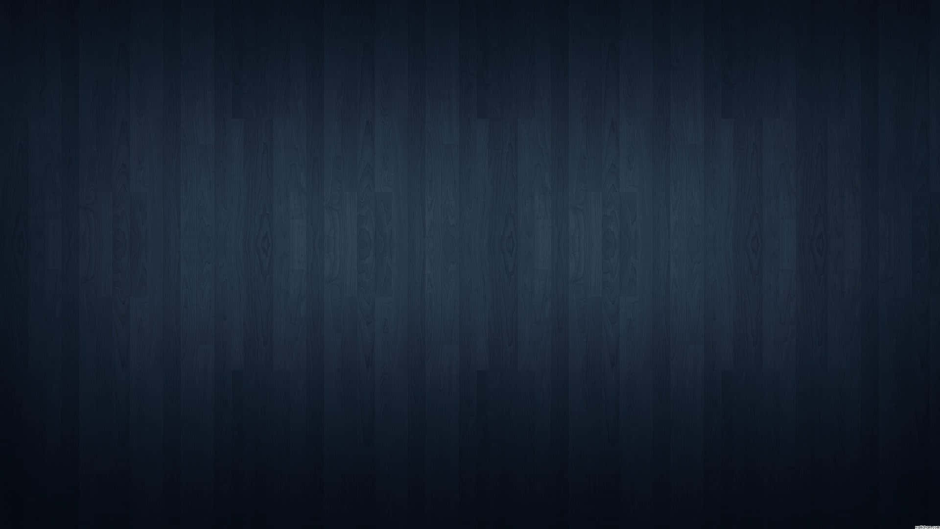 Dark Blue Pattern 桌布 壁紙 — 深藍色木地板，帶有細微木紋紋理和漸變照明效果。