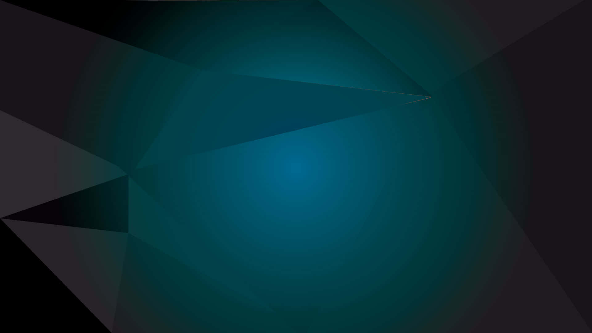 帶有青色和深藍色三角形形狀的抽象幾何圖案。 — 影片 GIF 壁紙