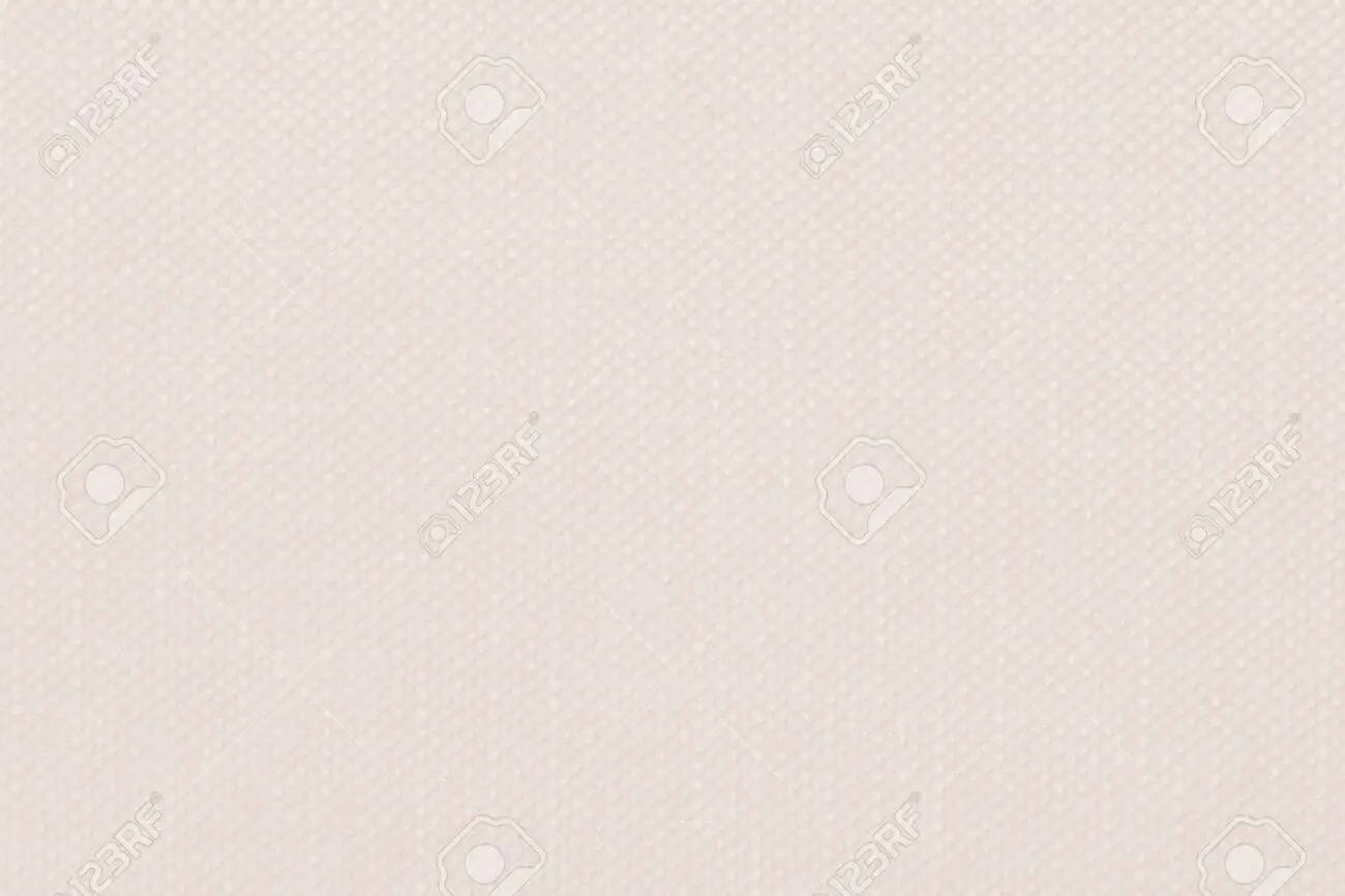Beige Pastel 桌布 壁紙 — 淺米色紋理布料的特寫，帶有細膩的編織圖案和柔和均勻的光線。