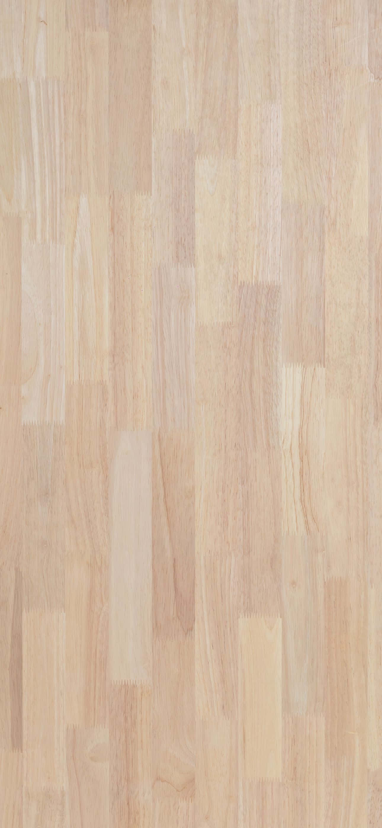 1290x2796 桌布 壁紙 — 淺色木地板的特寫，帶有天然木紋圖案和微妙的色調變化。