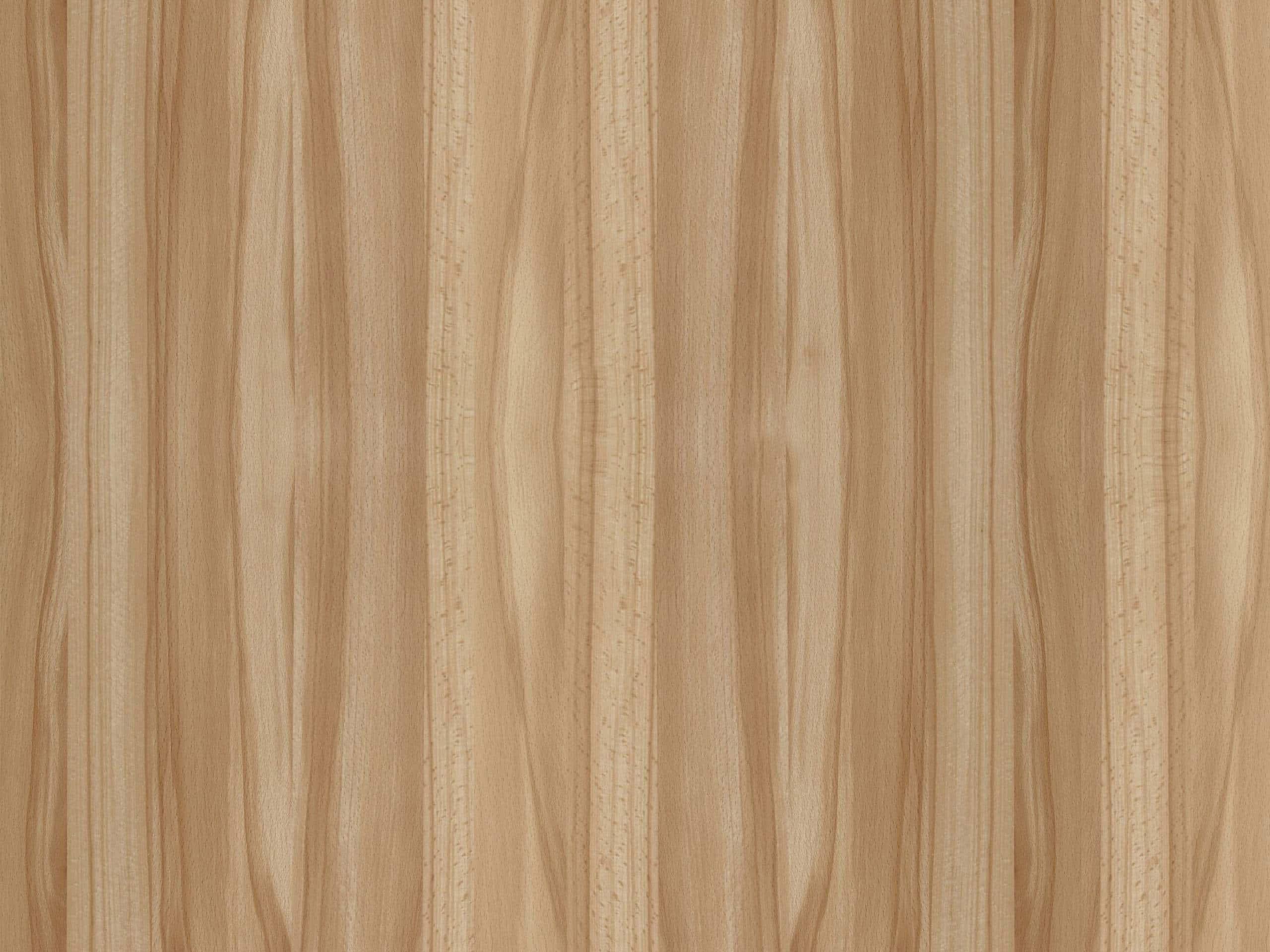 Light Wood 桌布 壁紙 — 淺色木紋特寫，帶有流暢的垂直圖案和細微的節疤。