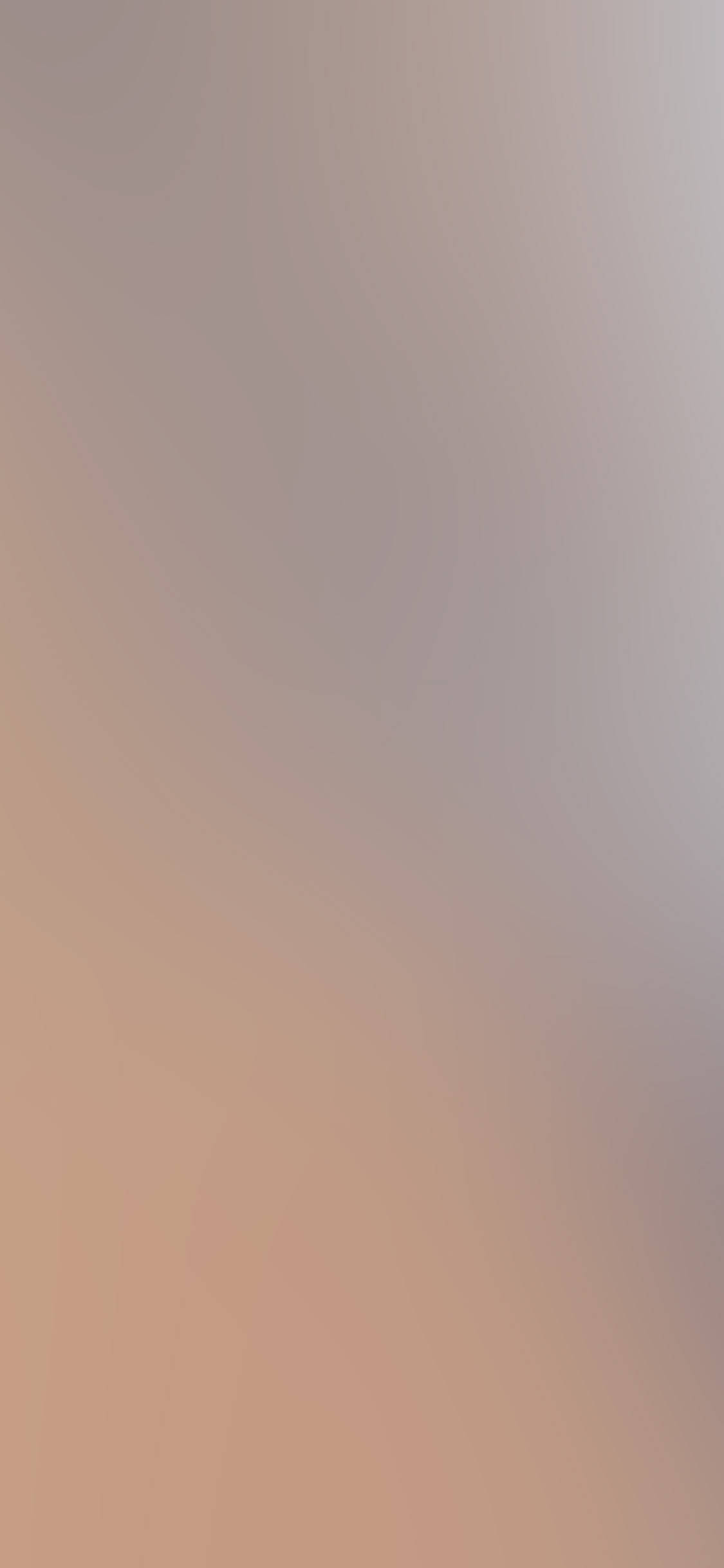Beige iPhone 桌布 壁紙 — 溫暖的蜜桃色與柔和灰色色調在畫面中無縫融合的柔和漸變。