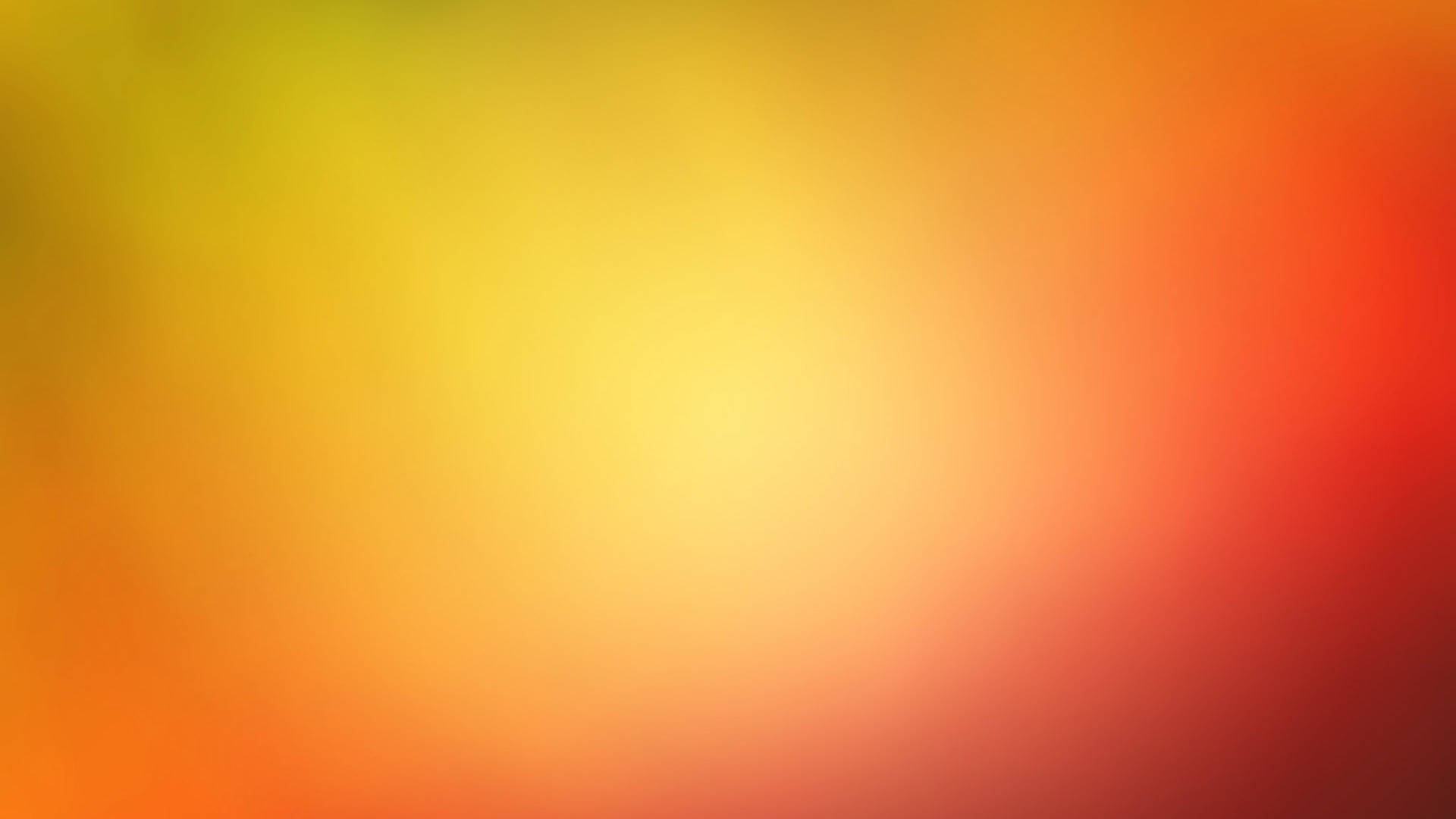 Colorful Aesthetic 桌布 壁紙 — 溫暖的黃色、橙色和紅色色調柔和漸變，在畫面中無縫融合。