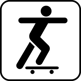 滑板運動圖標 壁紙
