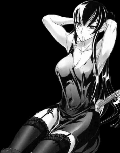 漫畫 Myedit 漫畫 Cap Png 透明高校 - Saeko 高校殭屍漫畫, Png 下載