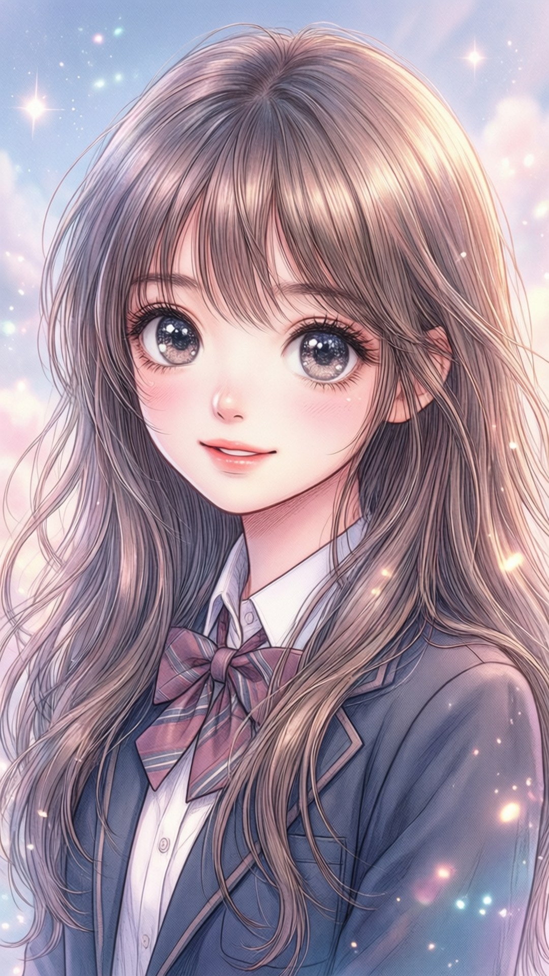 漫畫校園少女 壁紙