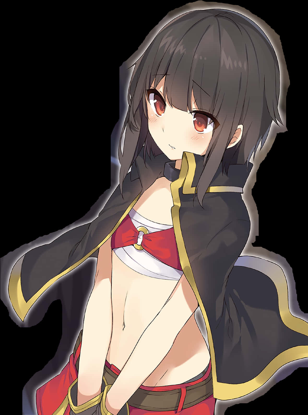 漫畫風格動漫女孩 壁紙