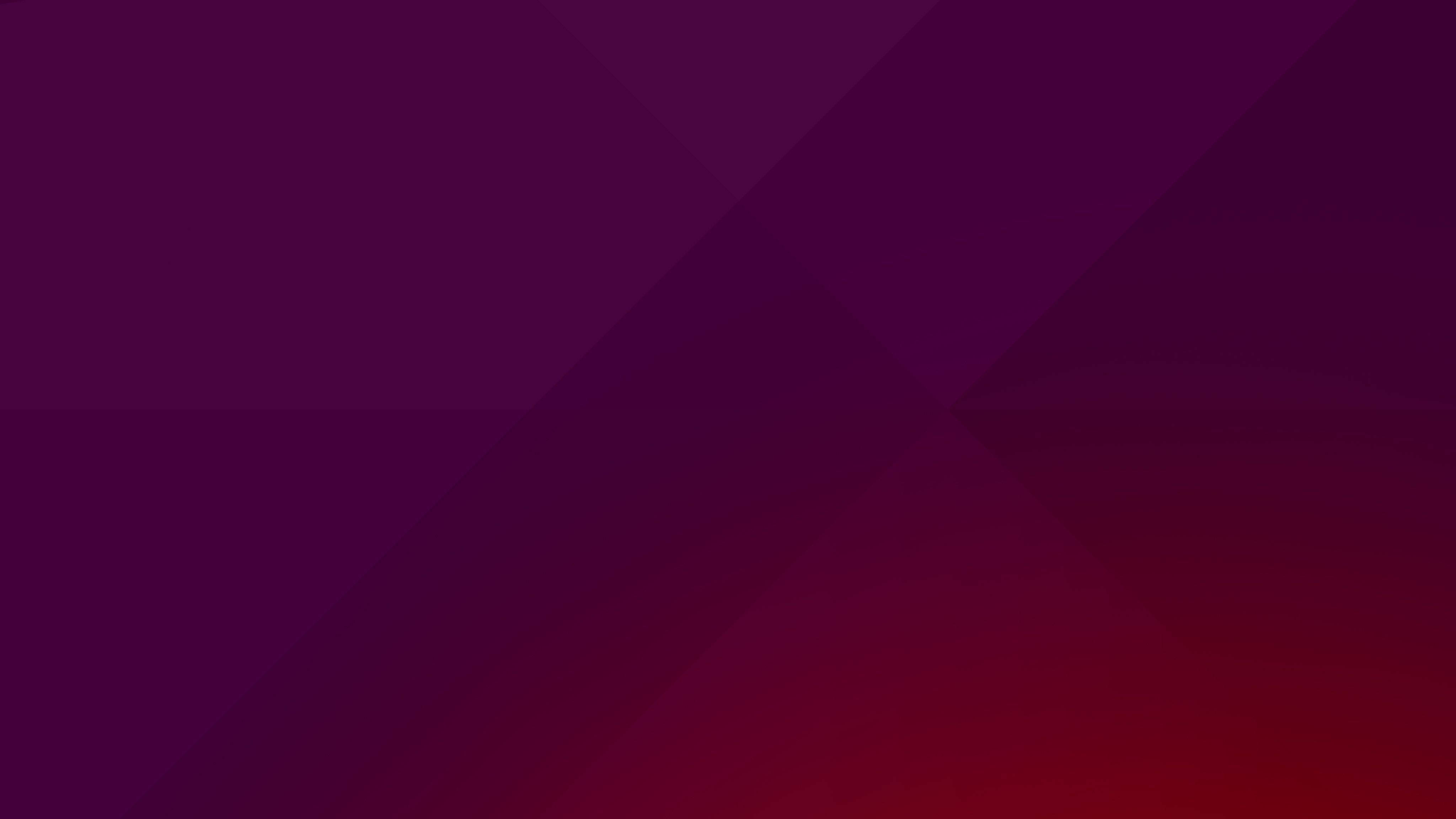 ubuntu 桌布 壁紙 — 漸變抽象背景，將深紫色和濃郁的紅色混合成柔和的對角線條帶。