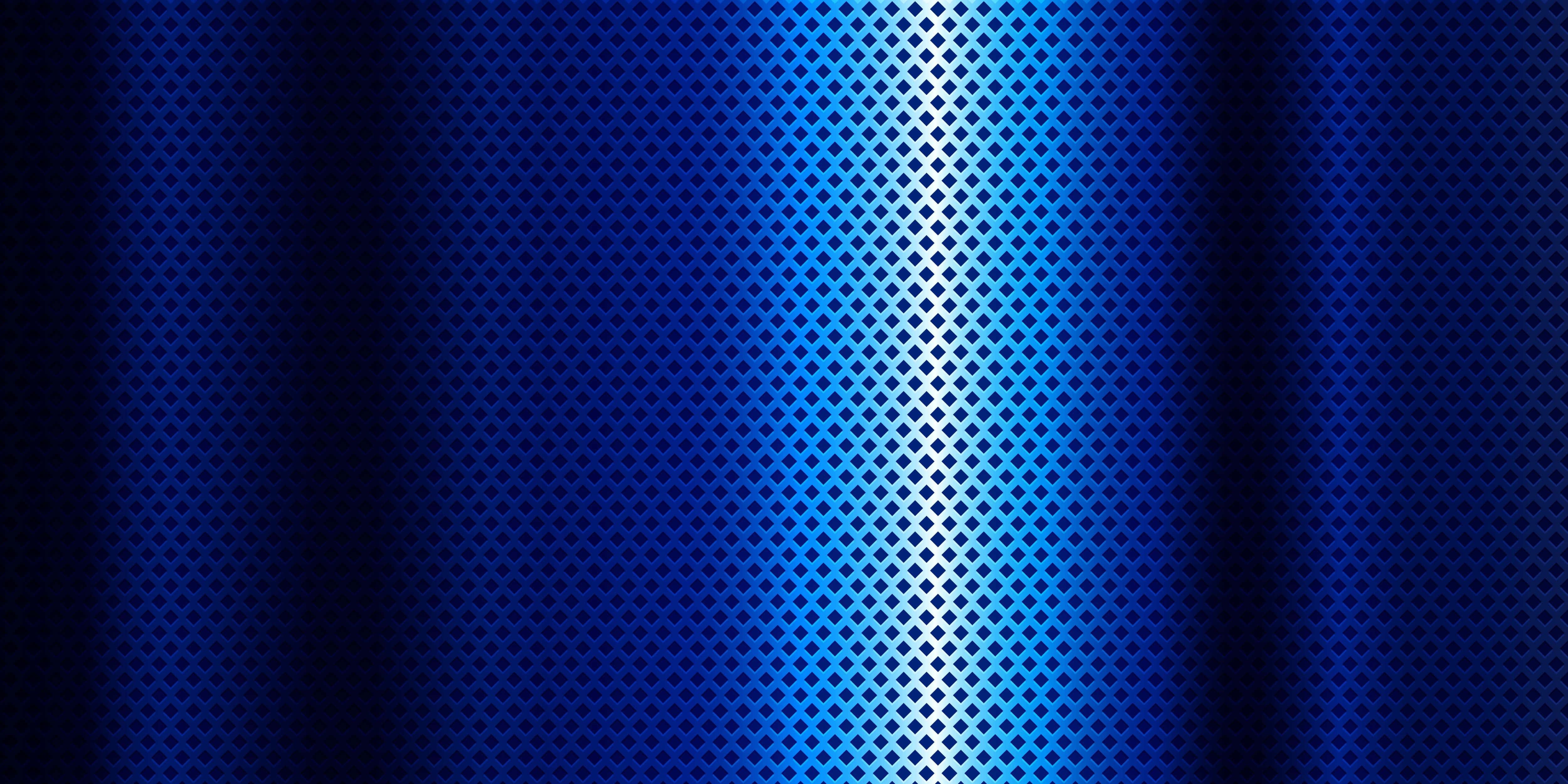 Steel Blue 桌布 壁紙 — 漸變藍色背景，帶有鑽石圖案，向中心變亮。
