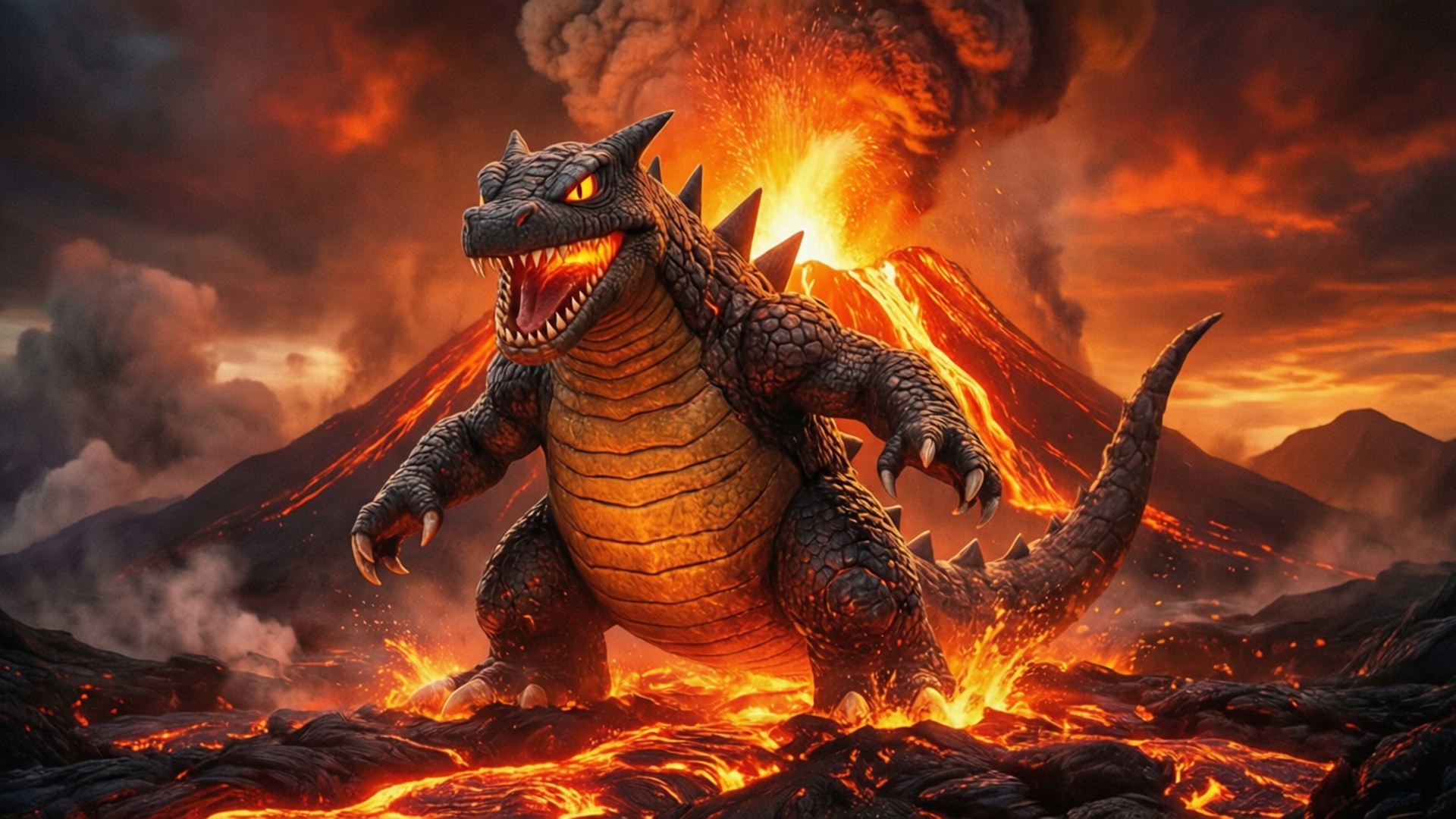 火山之怒 壁紙