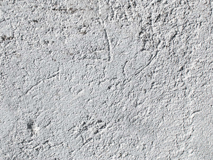 Rough Texture 桌布 壁紙 — 灰色粗糙紋理混凝土牆的特寫，帶有細微裂縫和不均勻的表面細節。