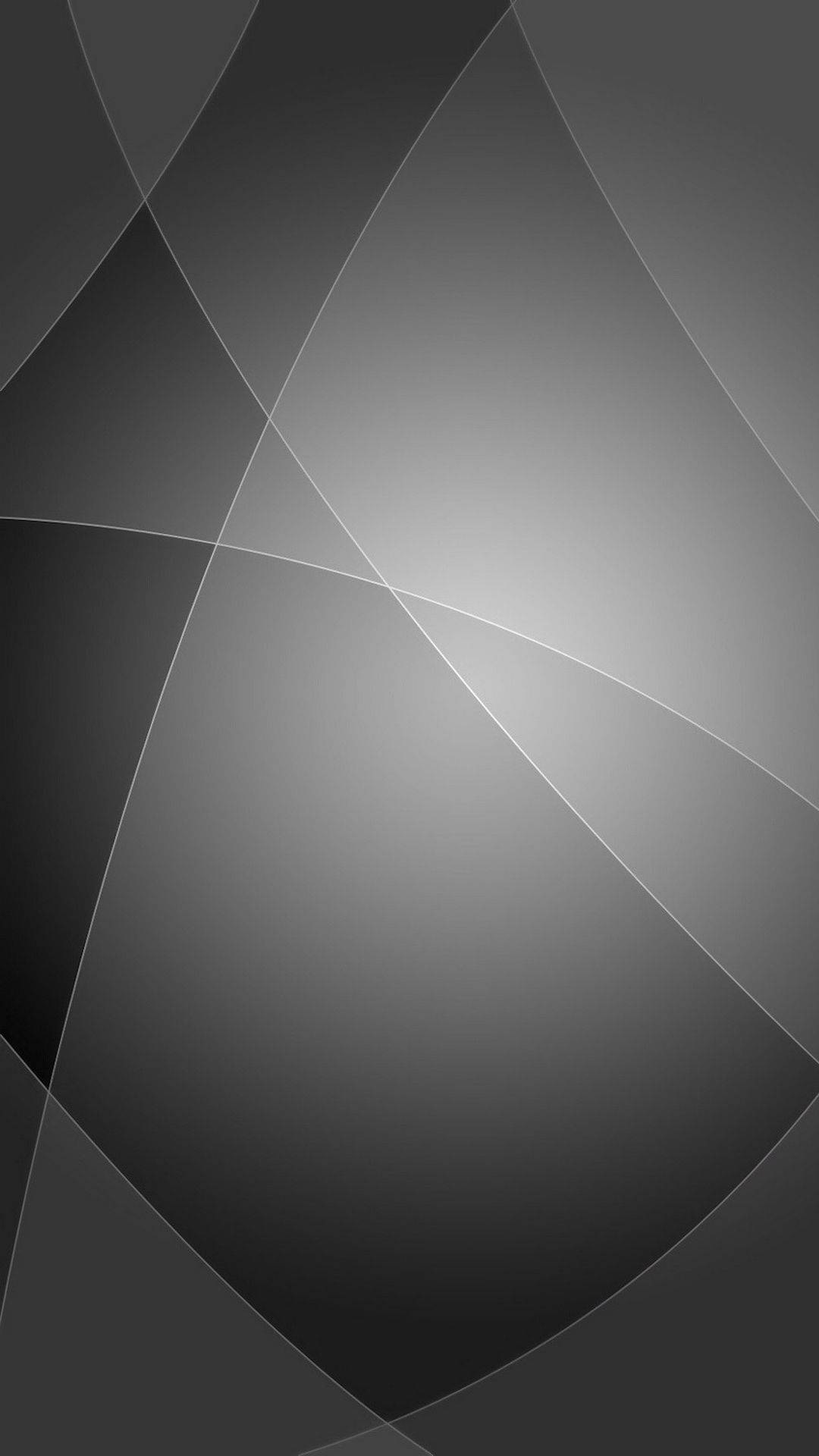 Light Gray 桌布 壁紙 — 灰階中的抽象幾何線條，搭配柔和漸變和乾淨曲線，營造出極簡現代壁紙。