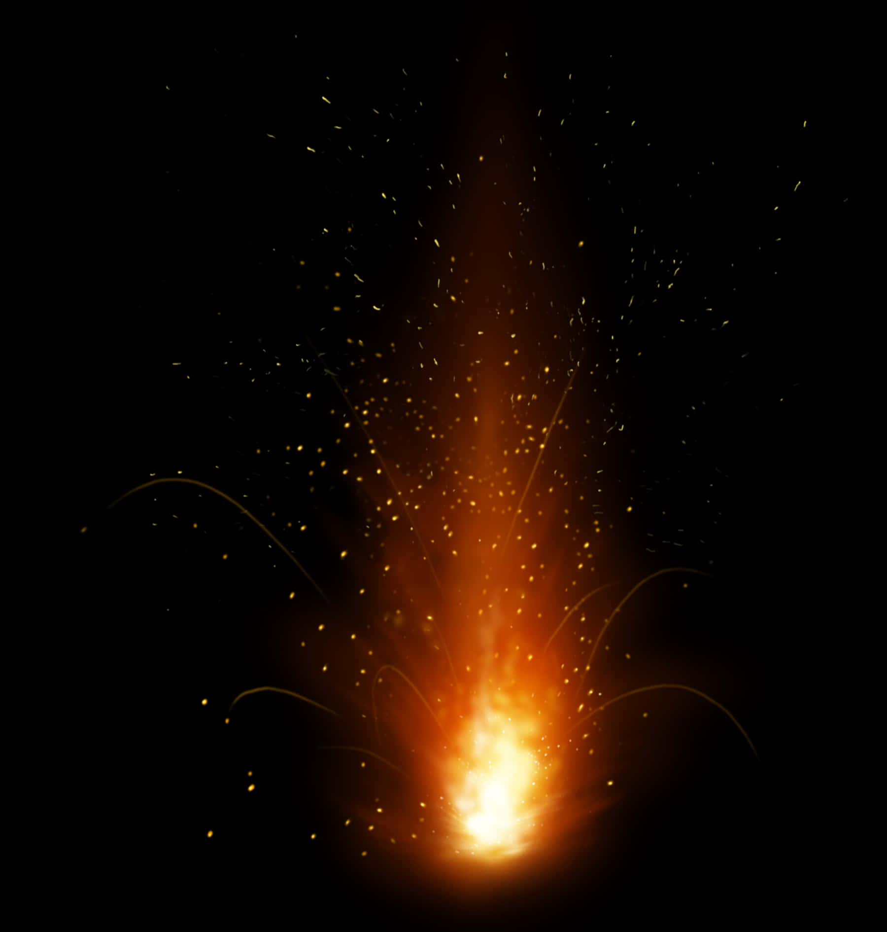 烈焰火花爆炸 壁紙