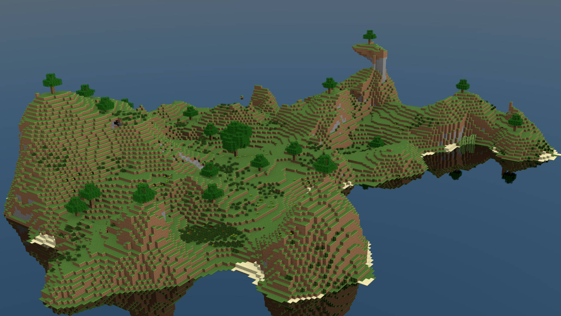 4K Minecraft磚塊地圖 — 4K Minecraft 壁紙 壁紙
