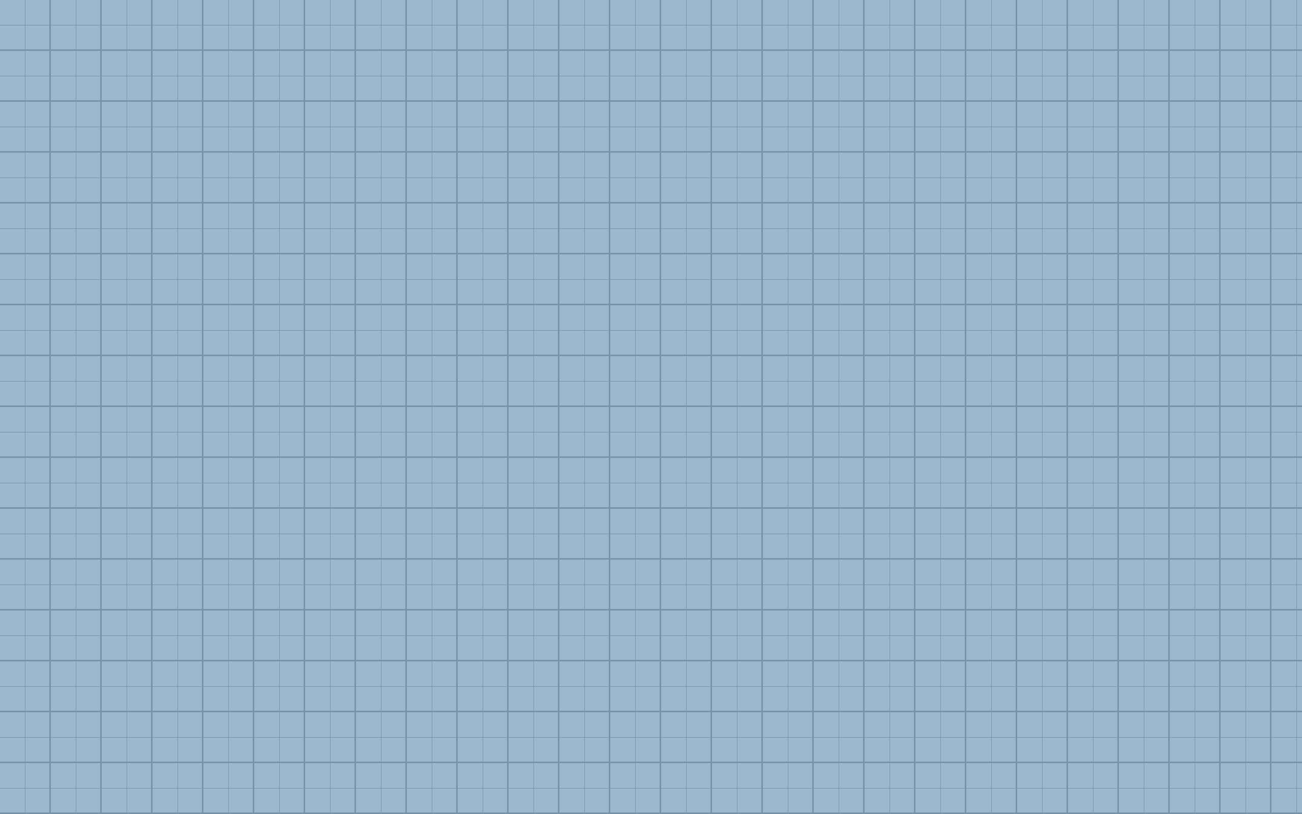 Pastel Aesthetic Grid 桌布 壁紙 — 無縫淺藍色網格圖案，帶有細暗線條，位於柔和漸變背景上。