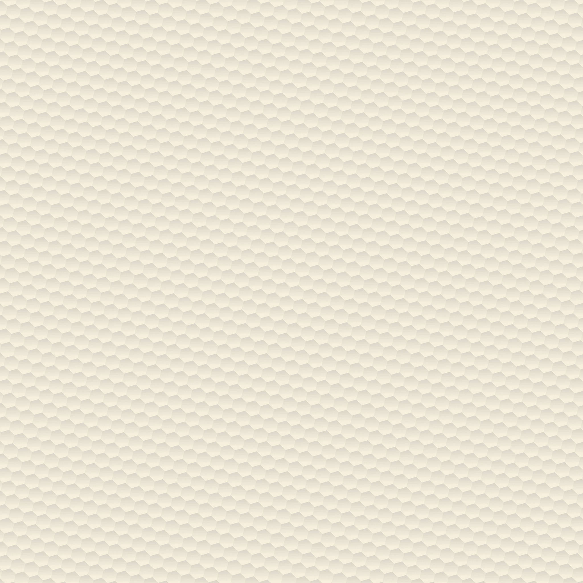 Beige iPhone 桌布 壁紙 — 無縫的奶油色壁紙，帶有微妙的重复六邊形壓花紋理。