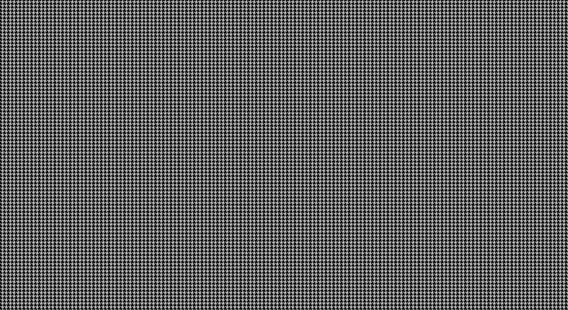 Windows 95 動態圖 桌布 壁紙 — 無縫黑白千鳥格圖案以重複幾何設計填滿整個畫面。