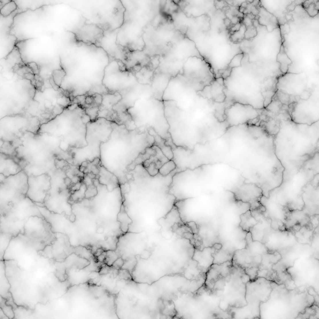 Black And White Marble 桌布 壁紙 — 無縫黑白大理石紋理，帶有漩渦狀紋理和柔和雲狀圖案。