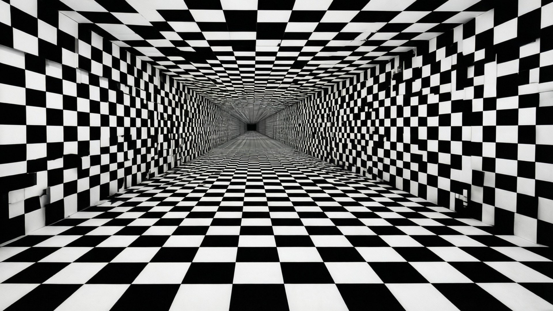 無限棋盤格 壁紙
