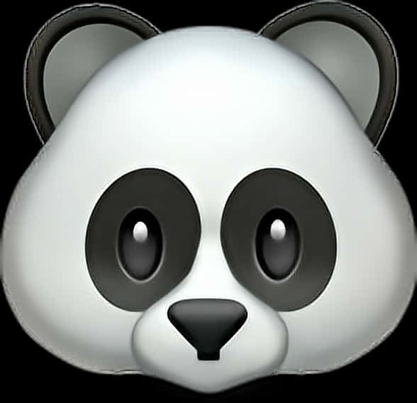 熊貓表情符號特寫 壁紙